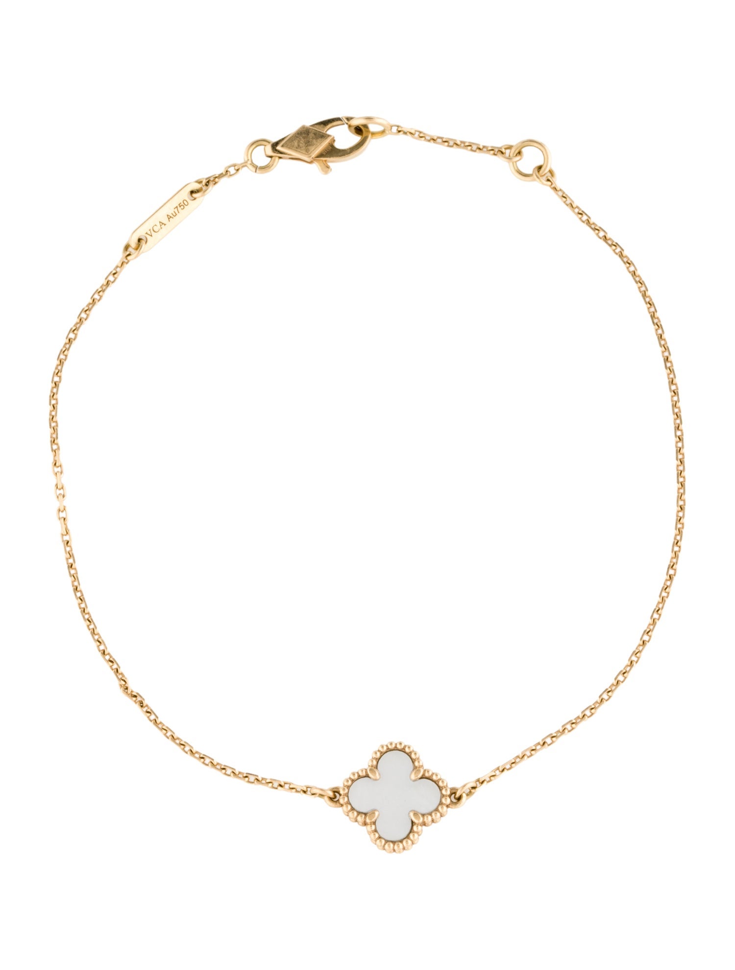 Van Cleef & Arpels Mother of Pearl Sweet Alhambra Bracelet