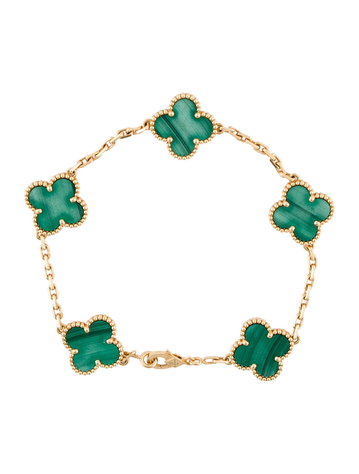 Van Cleef & Arpels Vintage Alhambra Bracelet, 5 Motifs