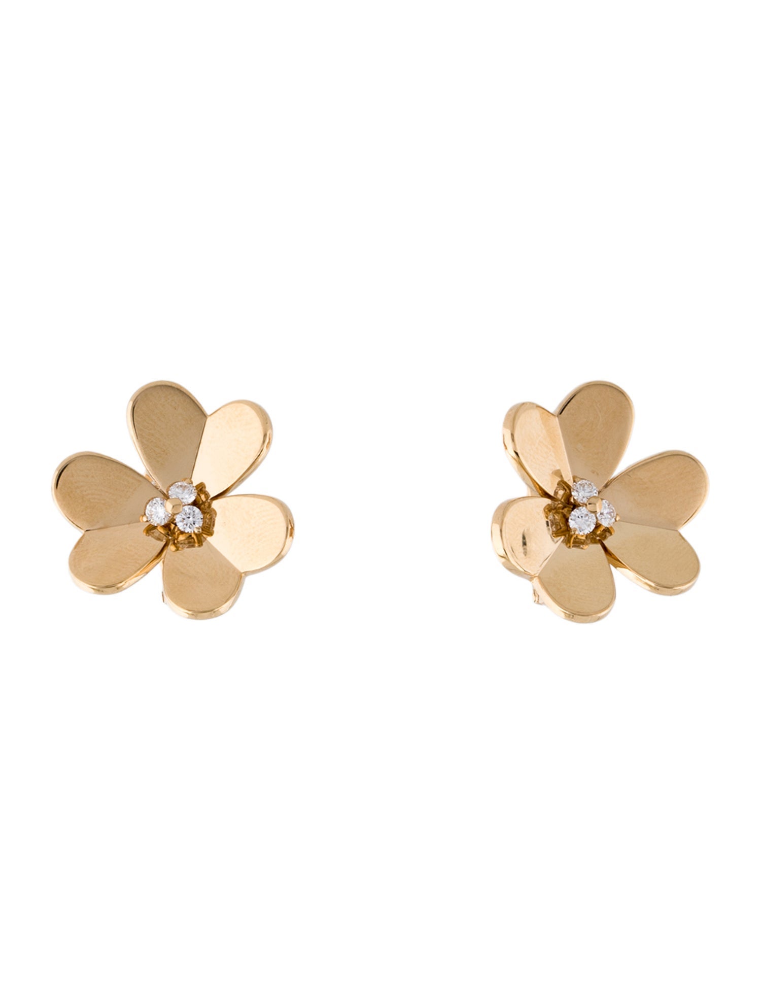Van Cleef & Arpels Frivole Earrings, Large Model