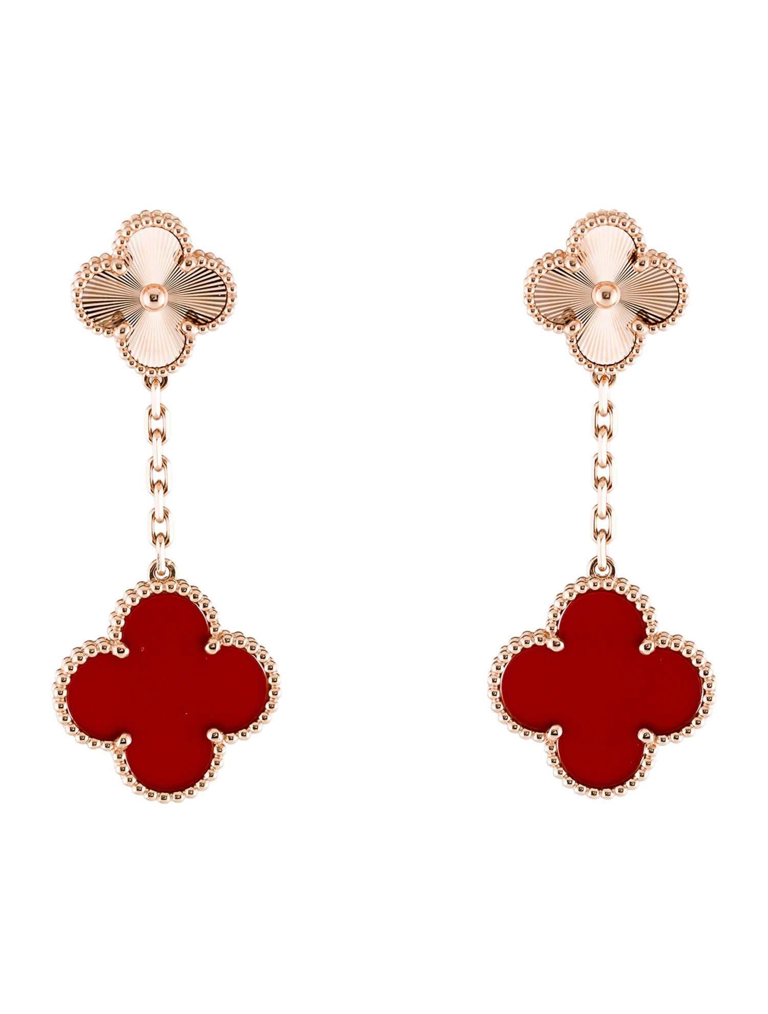 Van Cleef & Arpels Magic Alhambra Earrings, 2 Motifs
