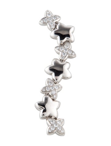 Pre-owned Van Cleef & Arpels Vintage Diamond Cephee Brooch In Multi