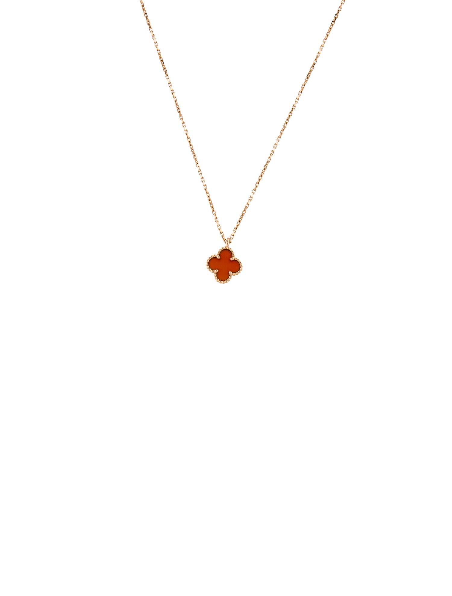 Van Cleef & Arpels Sweet Alhambra Pendant Necklace