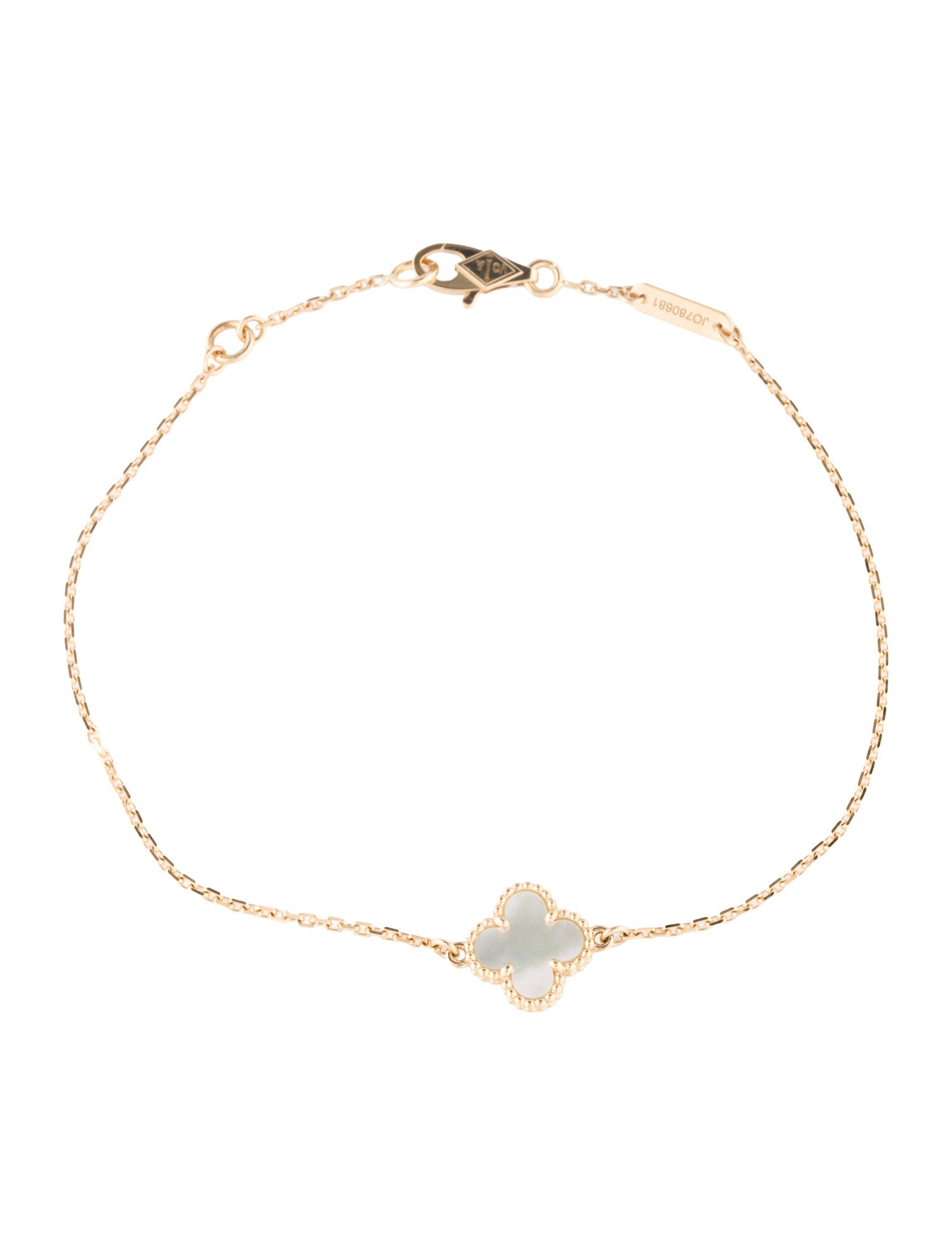 Van Cleef & Arpels Mother of Pearl Sweet Alhambra Bracelet