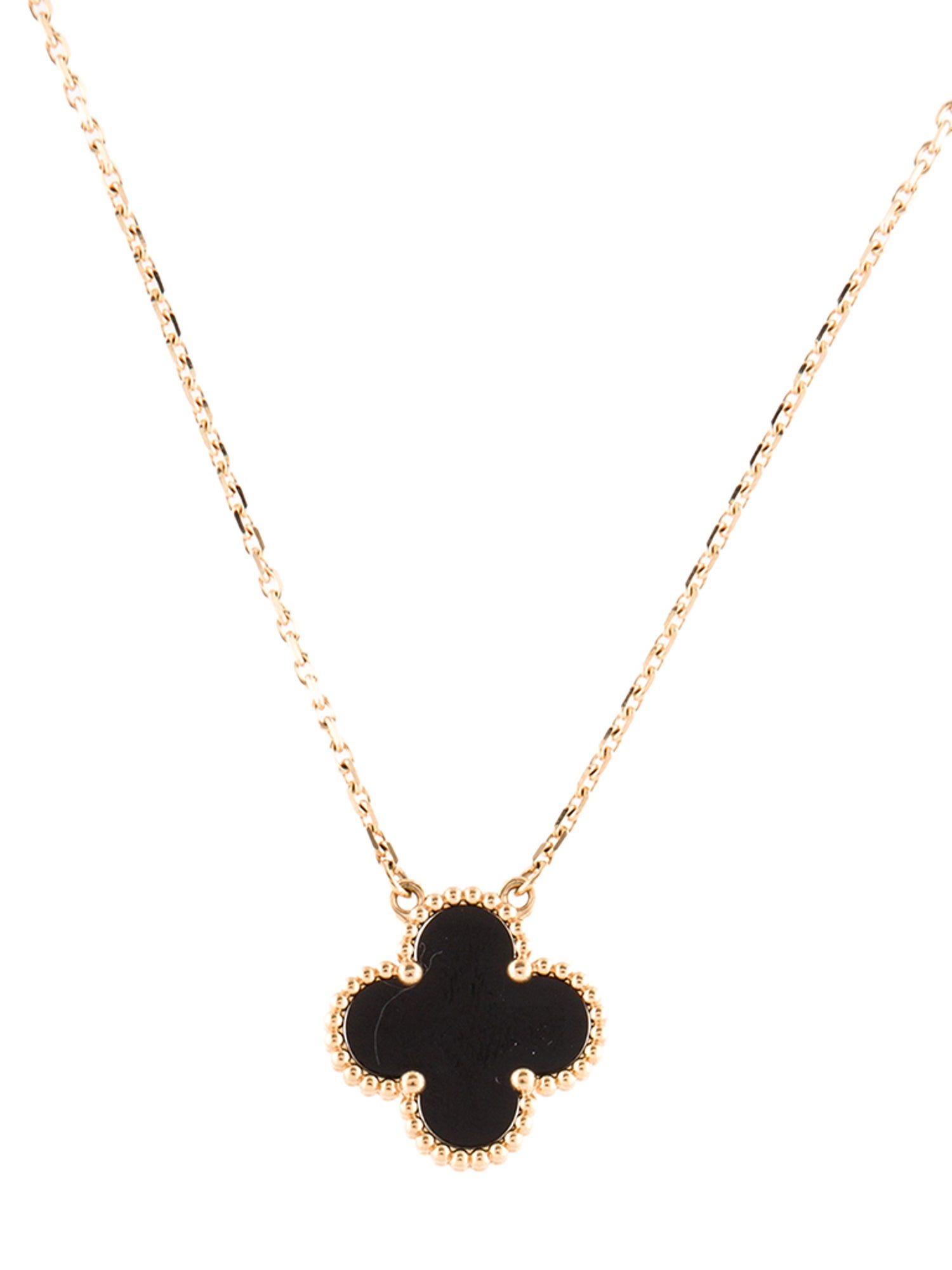 Van Cleef & Arpels Vintage Alhambra Pendant Necklace