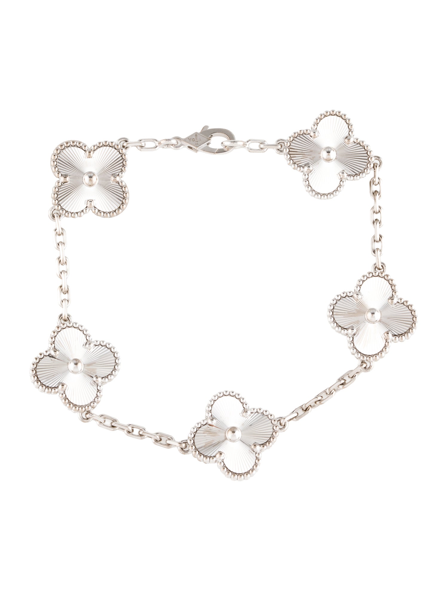 Van Cleef & Arpels Vintage Alhambra Bracelet, 5 Motifs