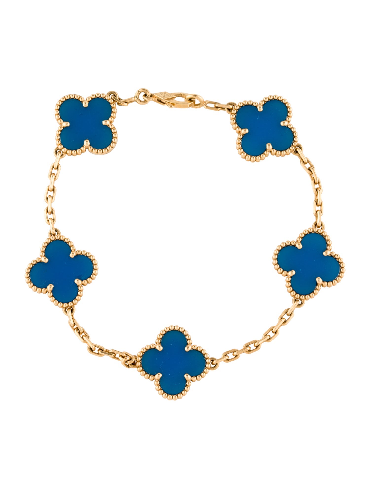 Van Cleef & Arpels Vintage Alhambra Bracelet, 5 Motif