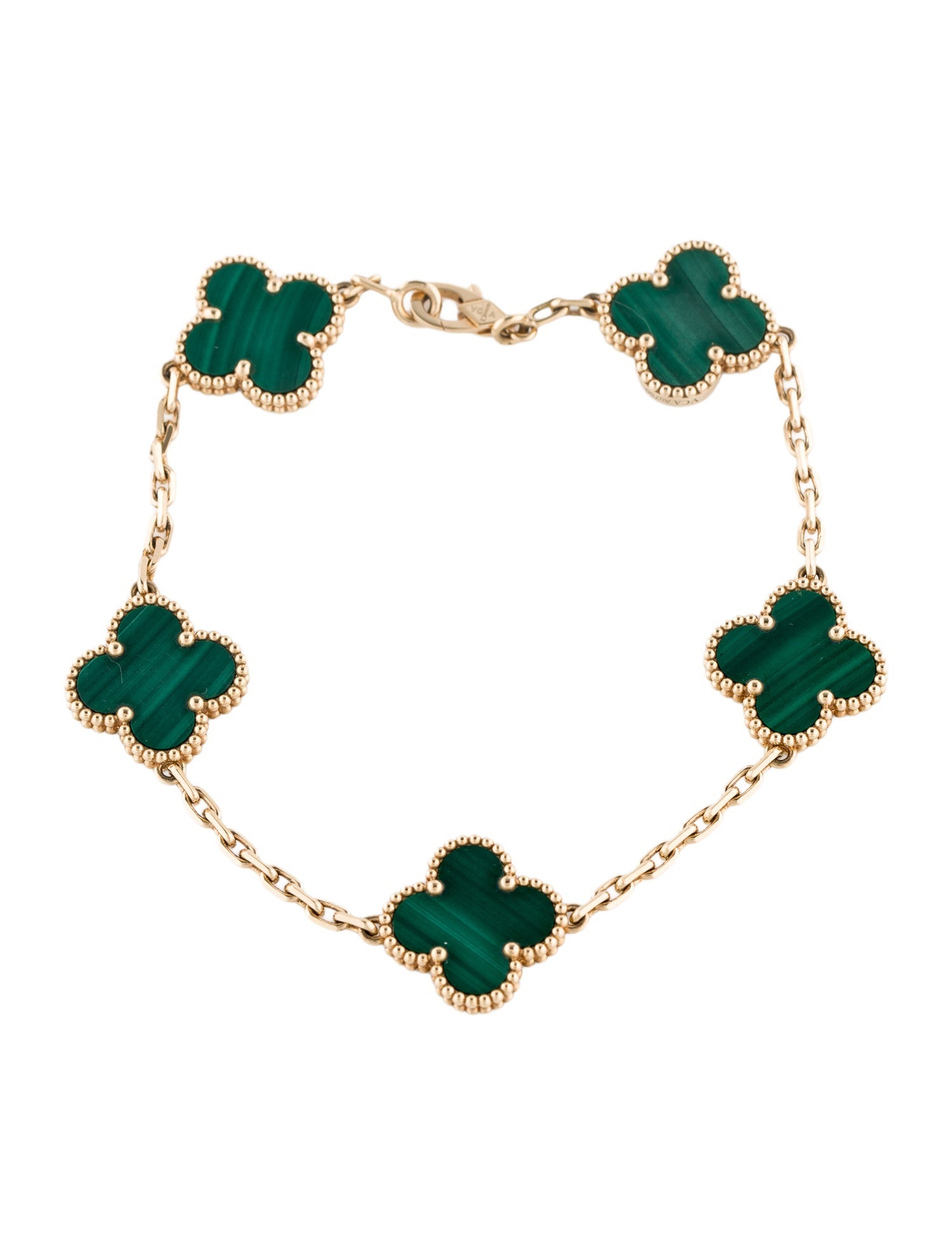 Van Cleef & Arpels Vintage Alhambra Bracelet, 5 Motifs