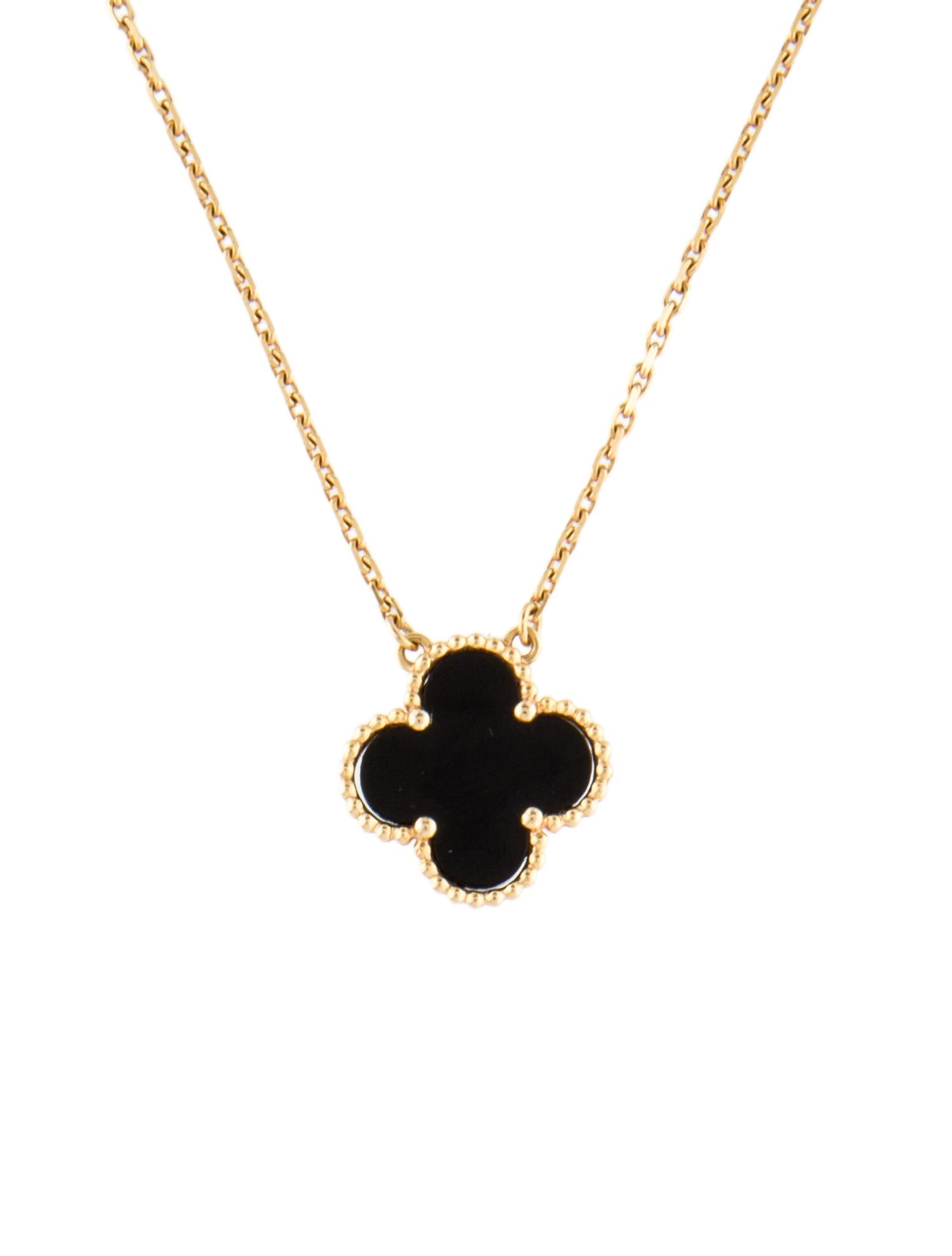 Van Cleef & Arpels Vintage Alhambra Pendant Necklace