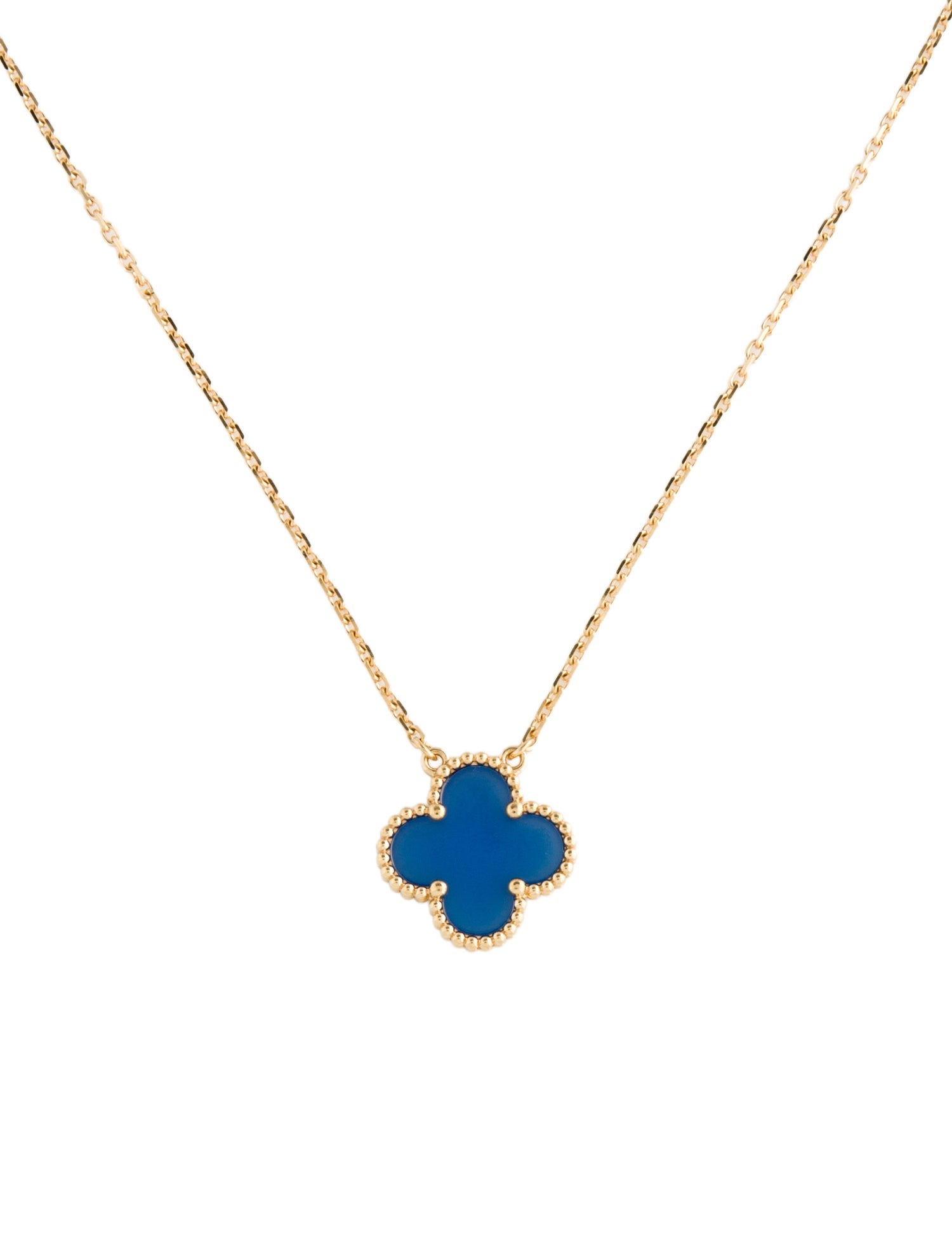 Van Cleef & Arpels Vintage Alhambra Pendant Necklace