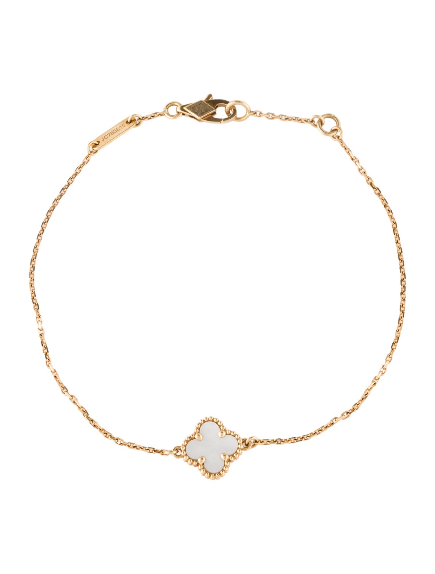Van Cleef & Arpels Mother of Pearl Sweet Alhambra Bracelet