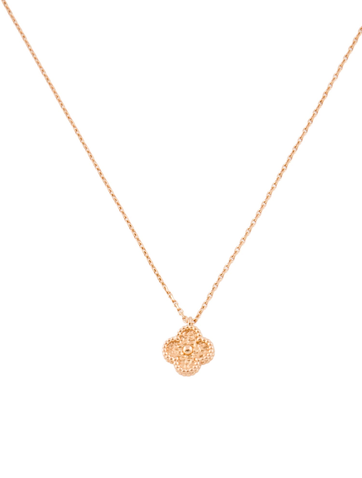 Van Cleef & Arpels Sweet Alhambra Pendant Necklace