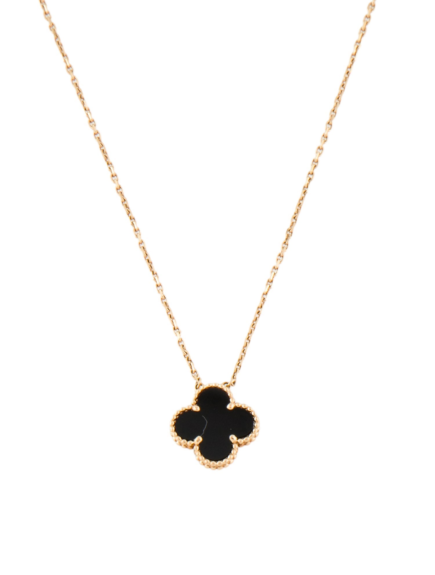 Van Cleef & Arpels Vintage Alhambra Pendant Necklace