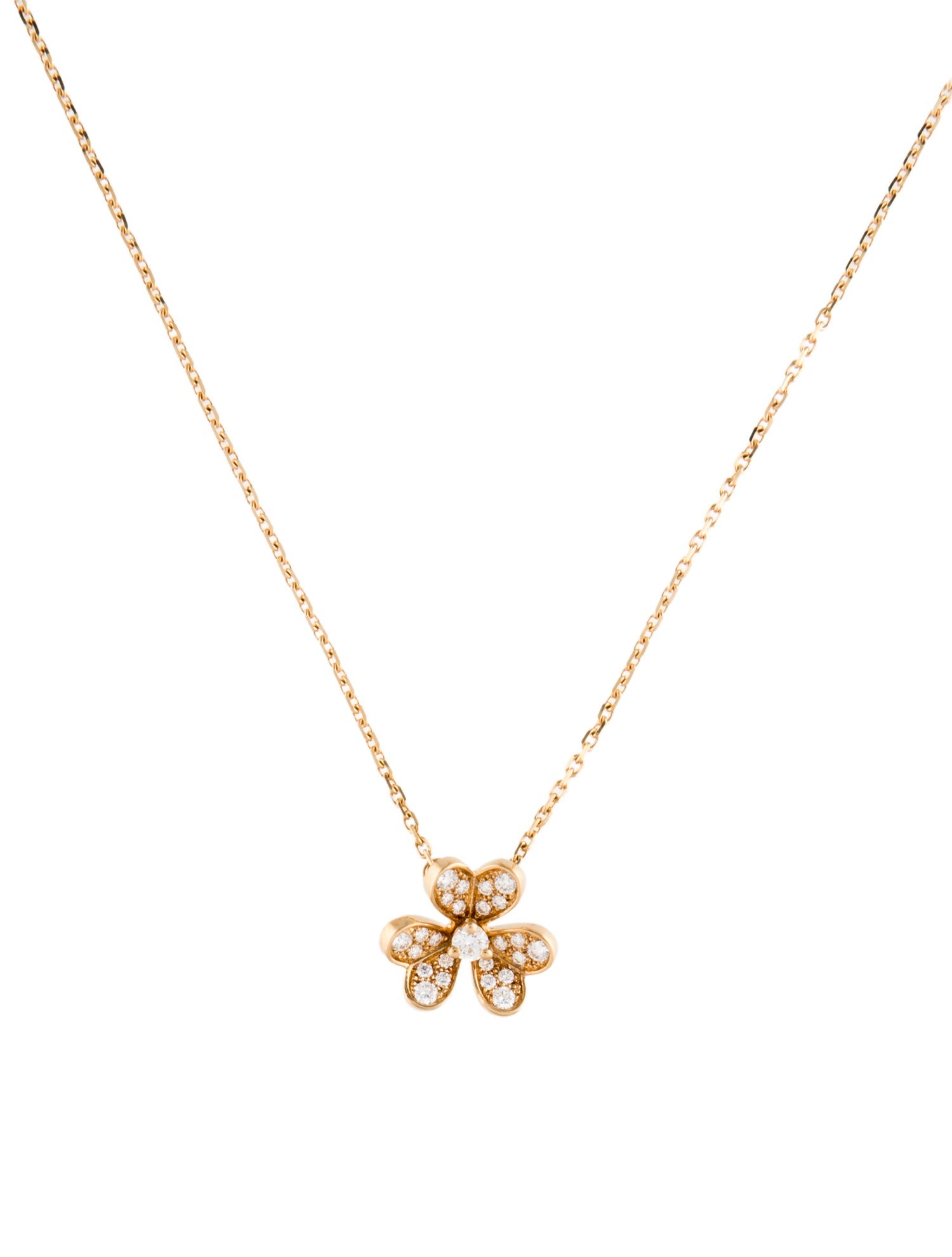 Van Cleef & Arpels Mini Frivole Pendant Necklace
