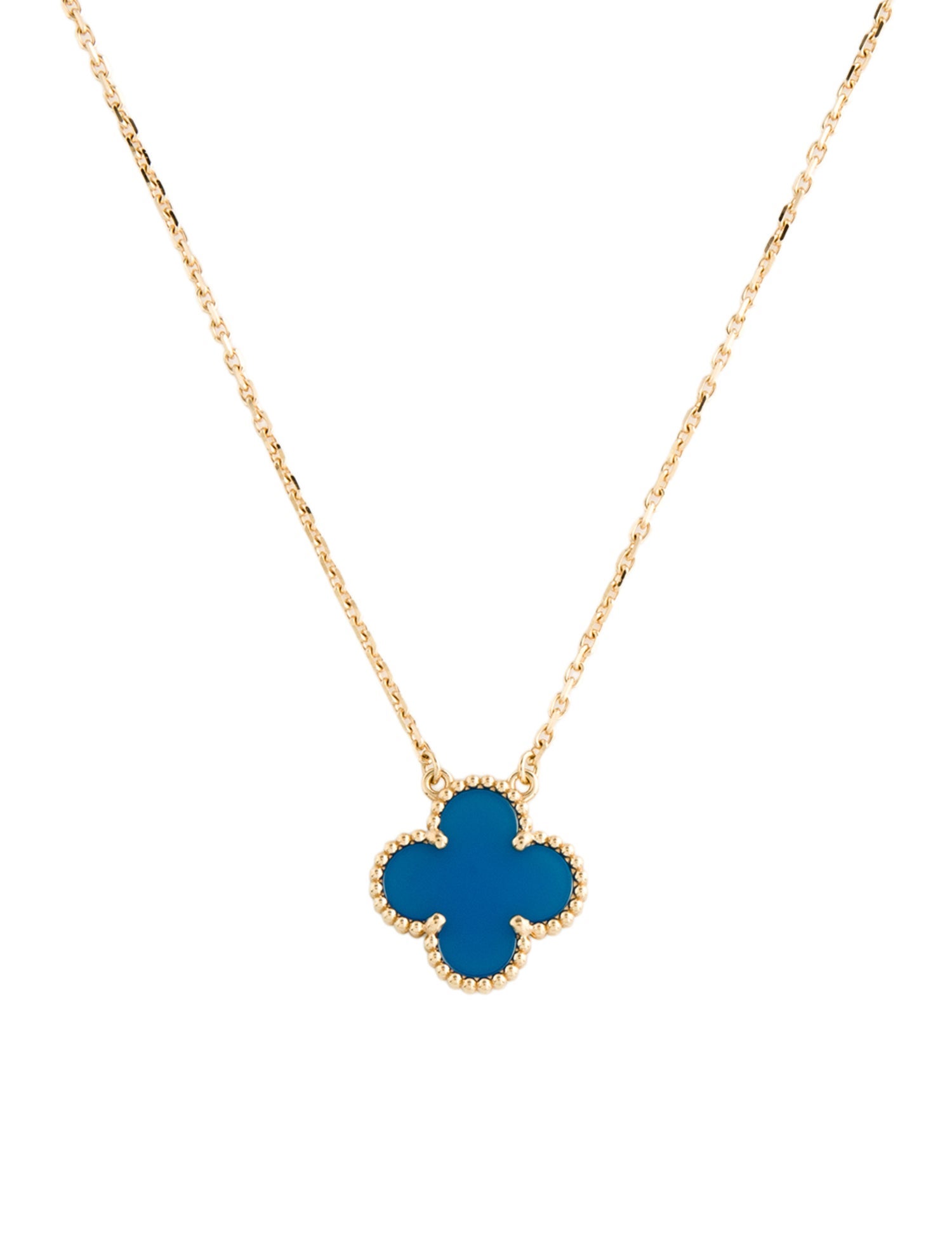 Van Cleef & Arpels Vintage Alhambra Pendant Necklace
