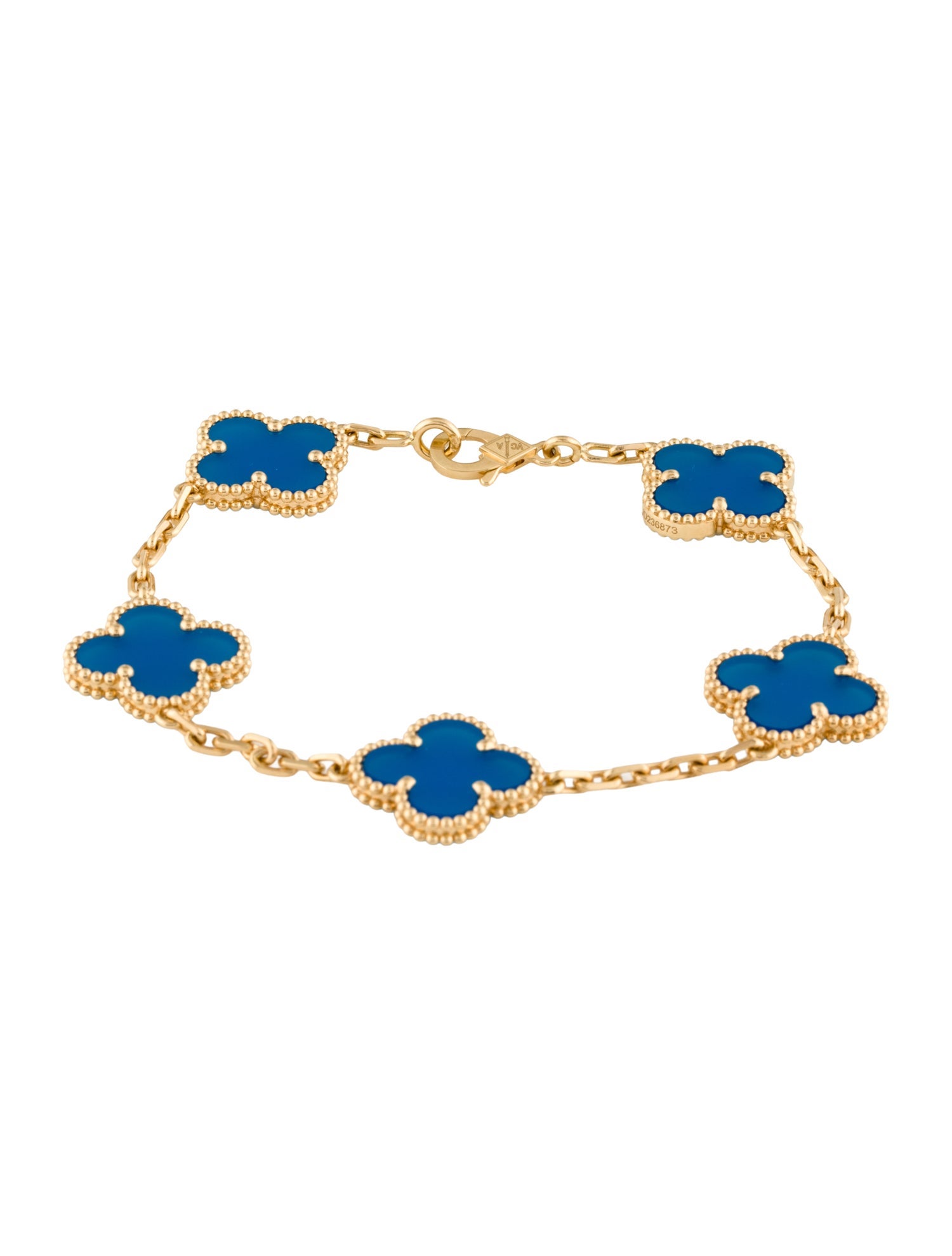 Van Cleef & Arpels Vintage Alhambra Bracelet, 5 Motifs