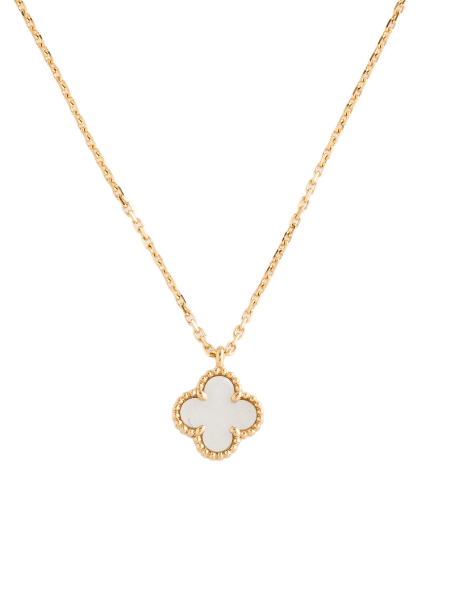 Van Cleef & Arpels Sweet Alhambra Pendant Necklace