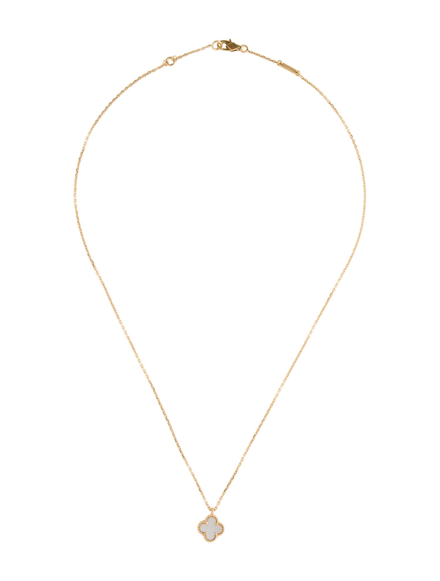 Van Cleef & Arpels Sweet Alhambra Pendant Necklace