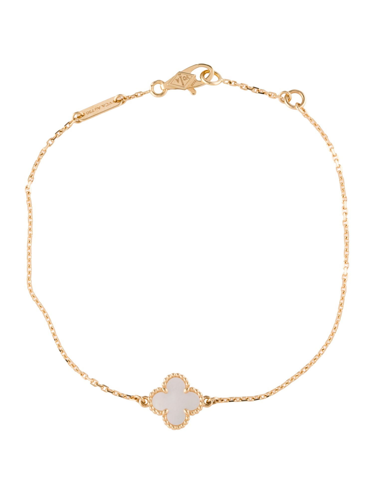 Van Cleef & Arpels Mother of Pearl Sweet Alhambra Bracelet