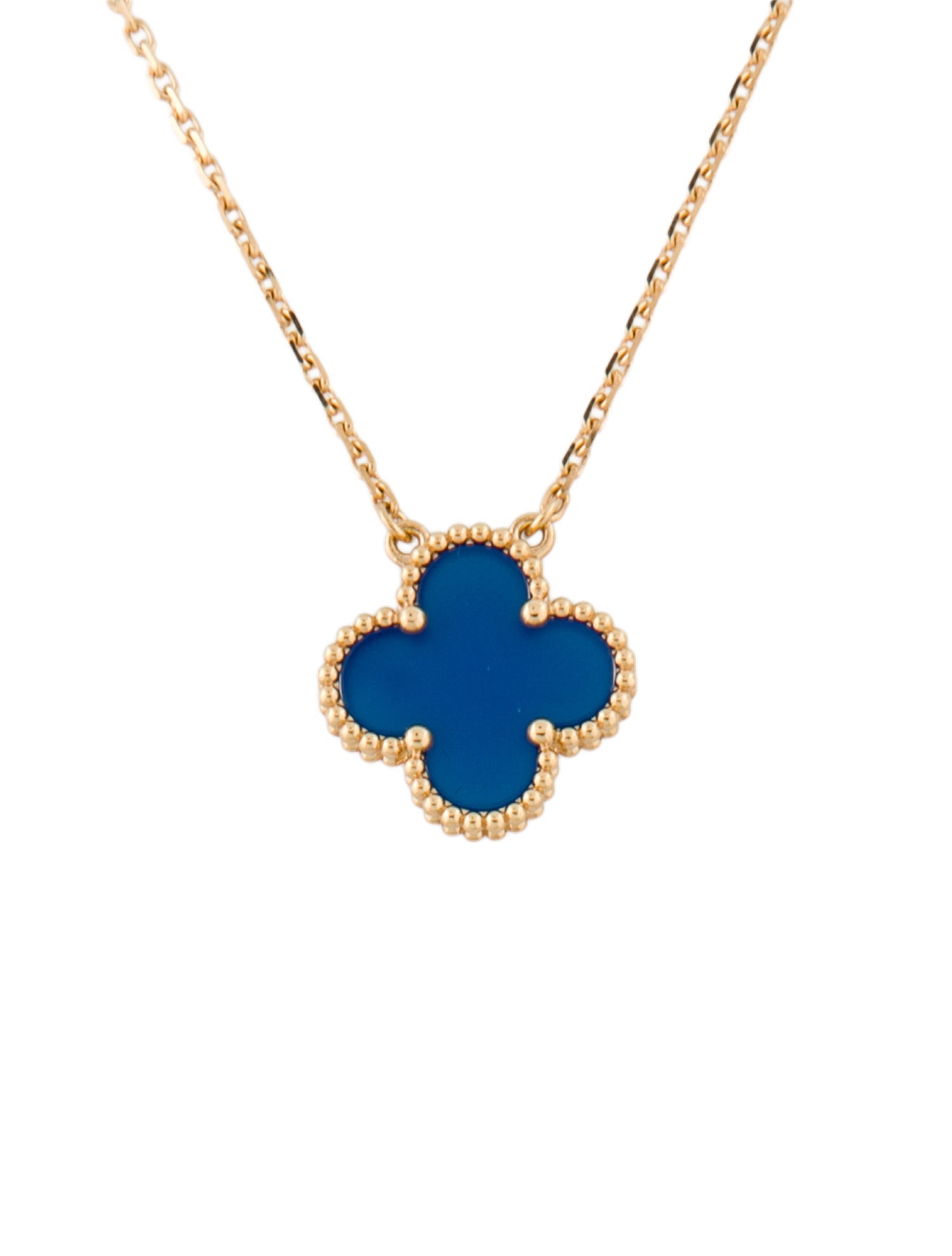 Van Cleef & Arpels Vintage Alhambra Pendant Necklace