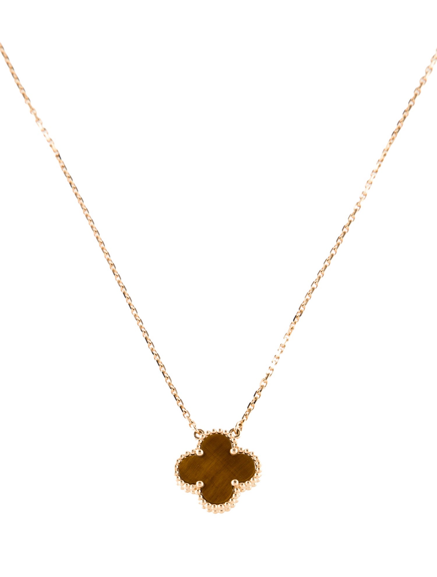 Van Cleef & Arpels Vintage Alhambra Pendant Necklace