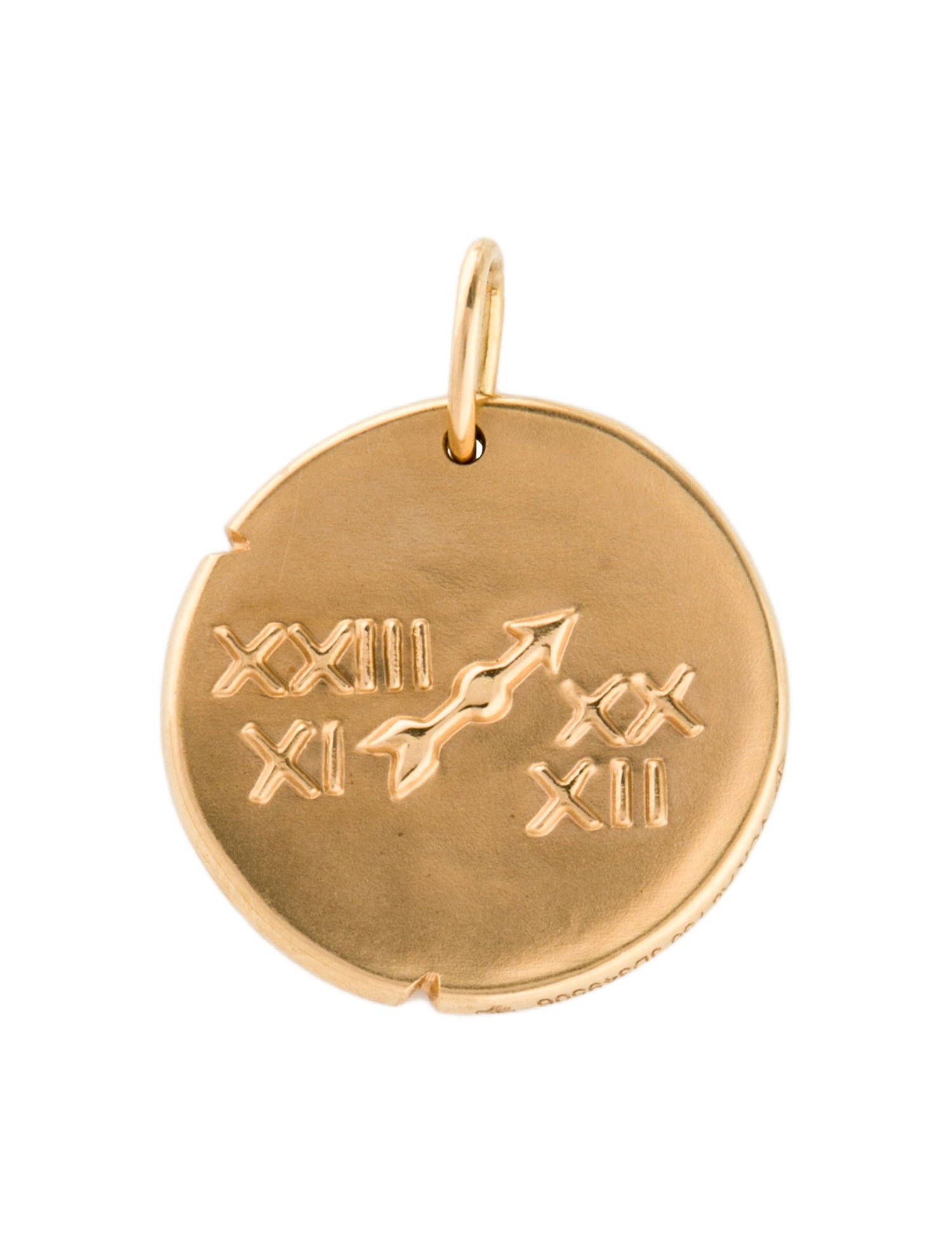 Van Cleef & Arpels Zodiaque Medal Sagittarii (Sagittarius) Pendant