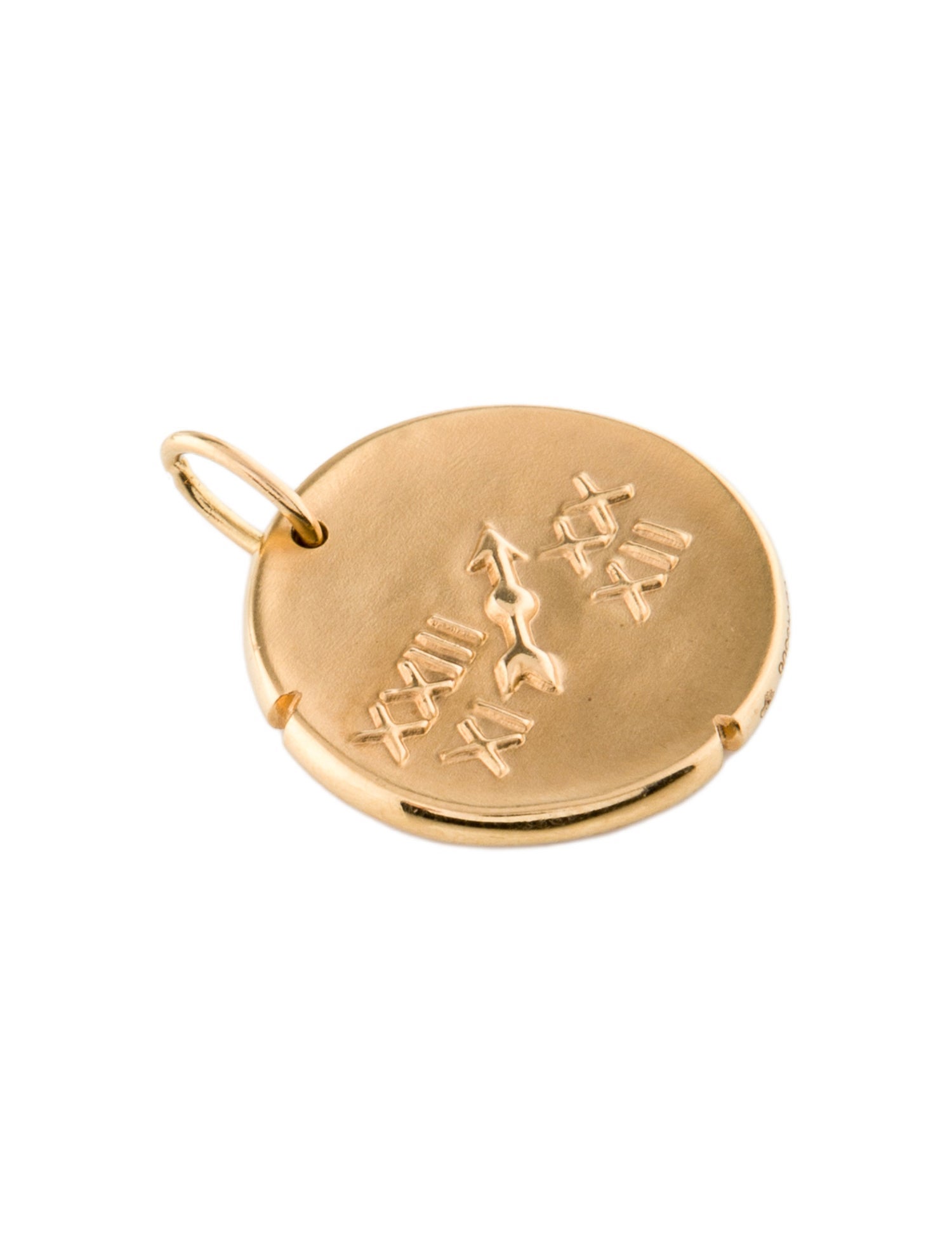Van Cleef & Arpels Zodiaque Medal Sagittarii (Sagittarius) Pendant