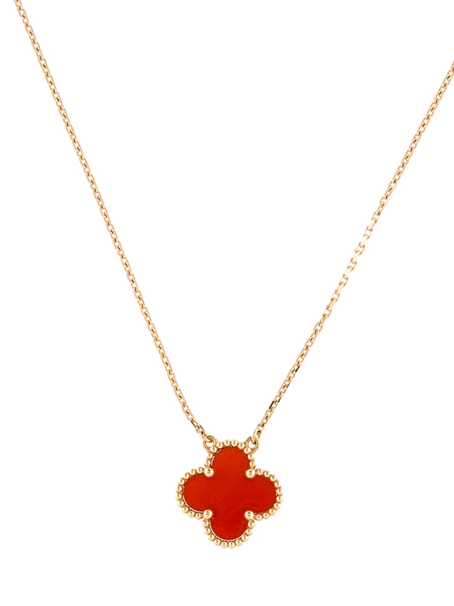 Van Cleef & Arpels Vintage Alhambra Pendant Necklace