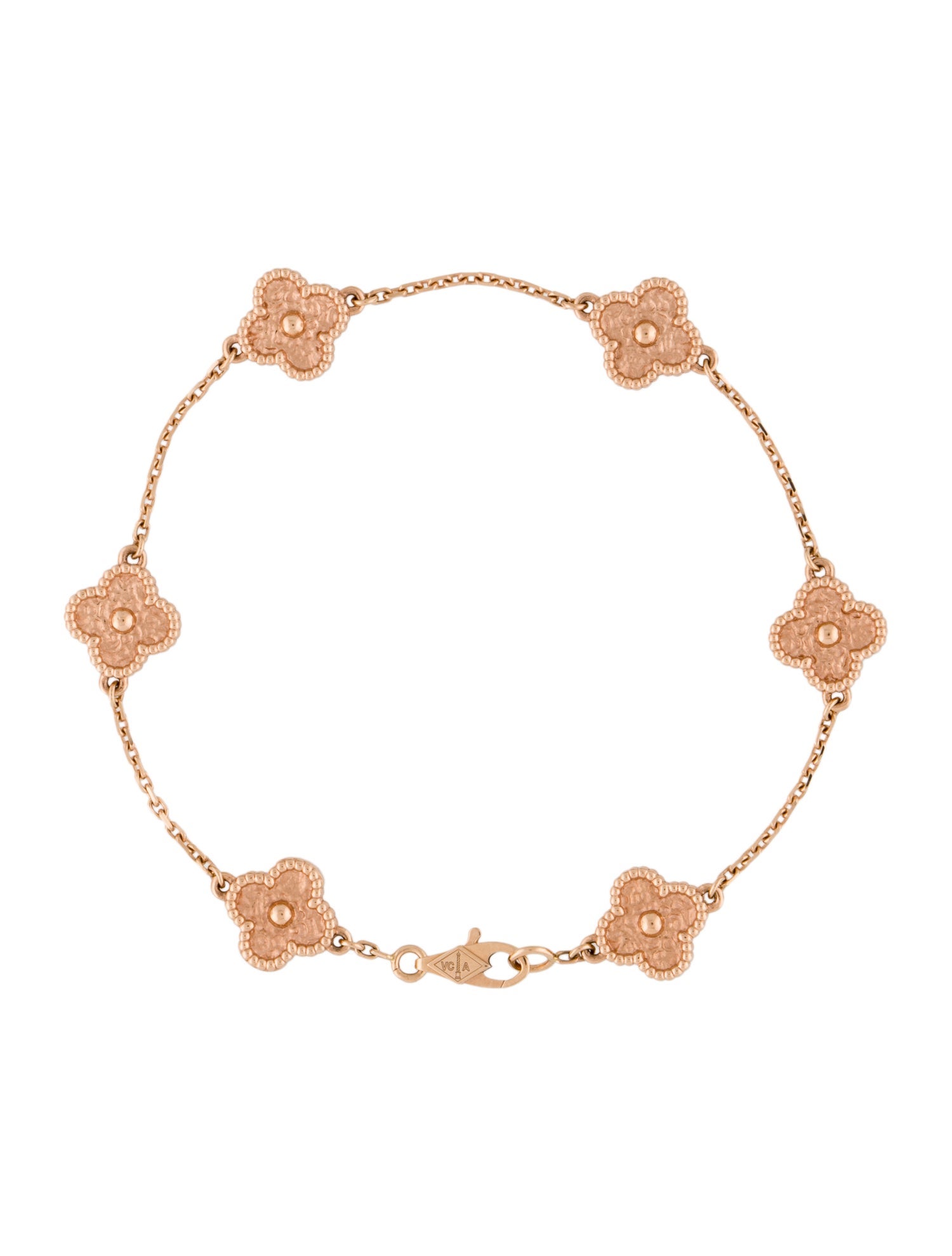 Van Cleef & Arpels 6 Motifs Sweet Alhambra Bracelet