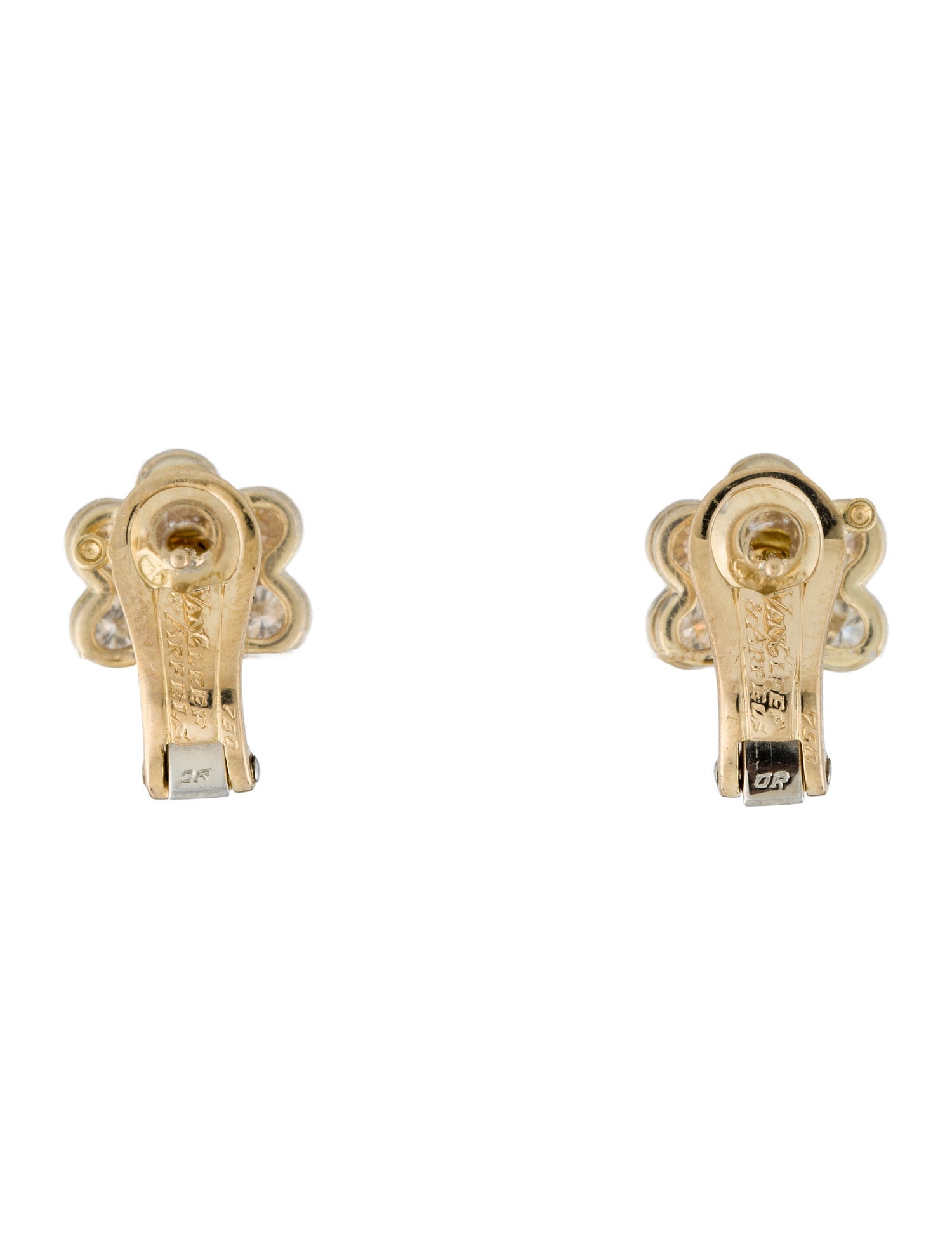 Van Cleef & Arpels Vintage Fleurette Earrings