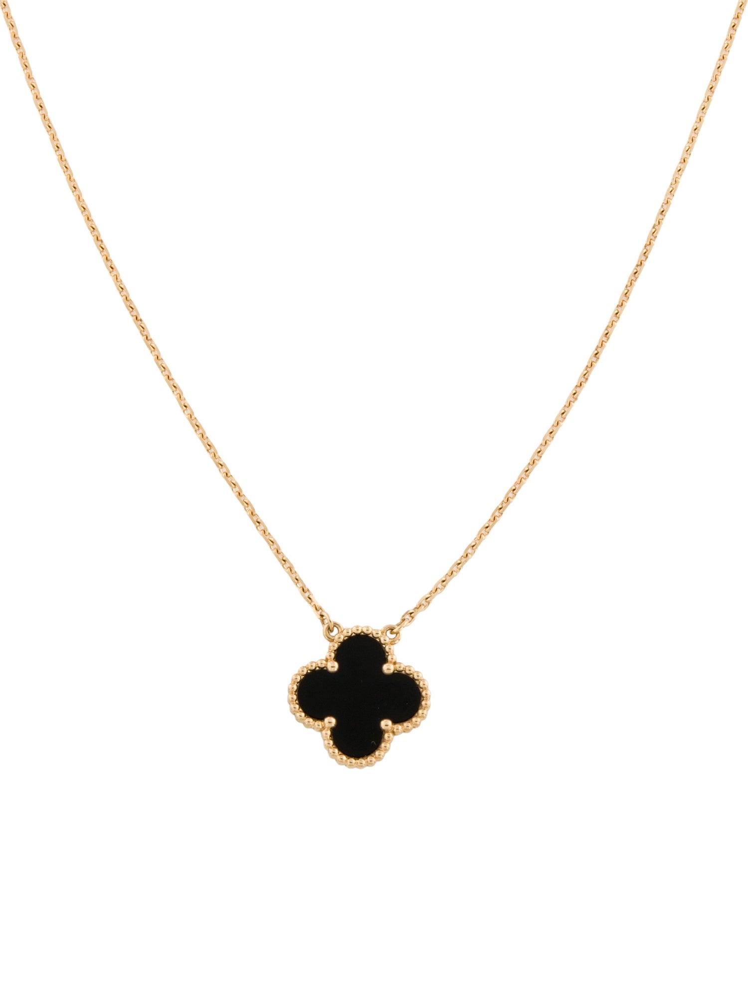 Van Cleef & Arpels Vintage Alhambra Pendant Necklace