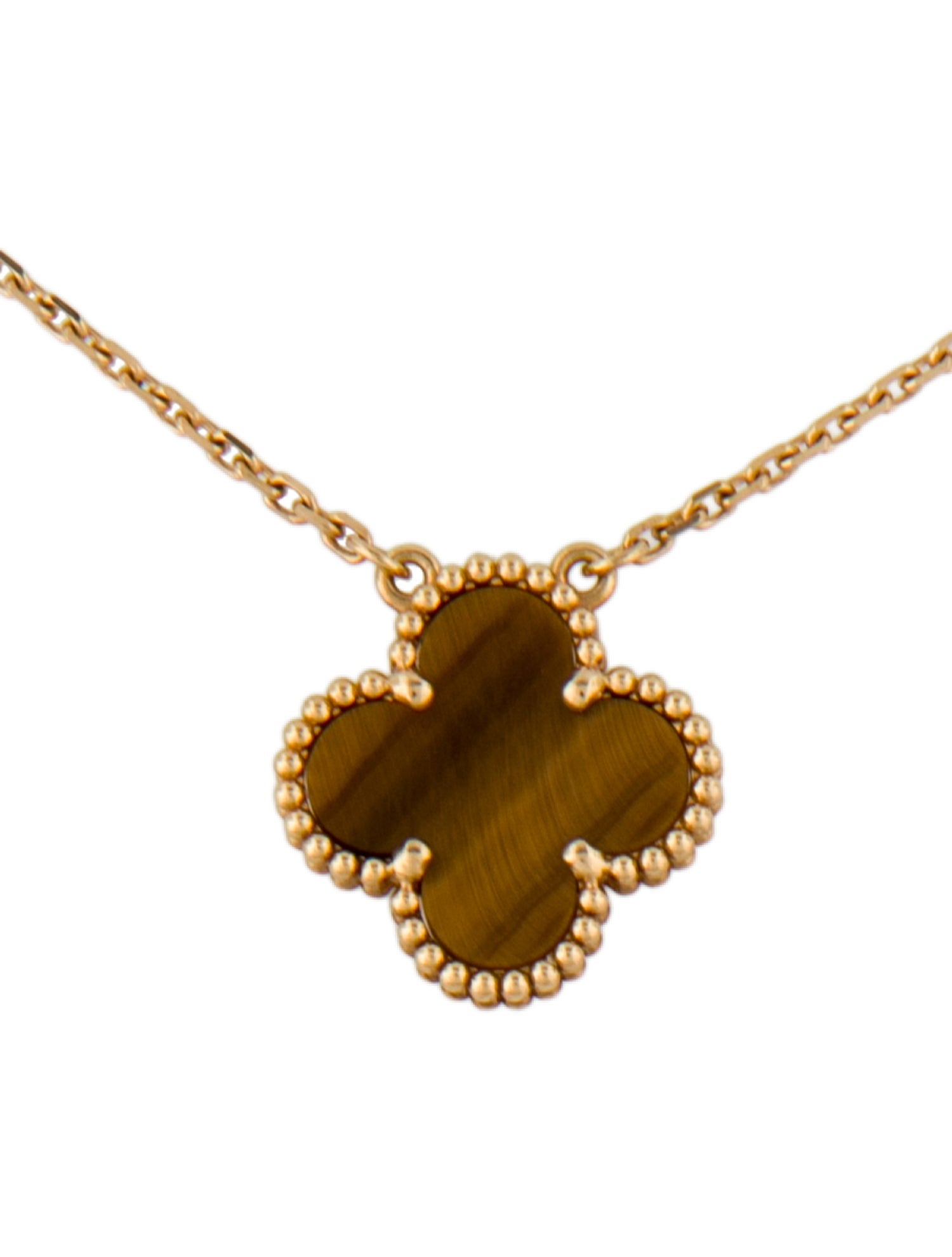 Van Cleef & Arpels Vintage Alhambra Pendant Necklace