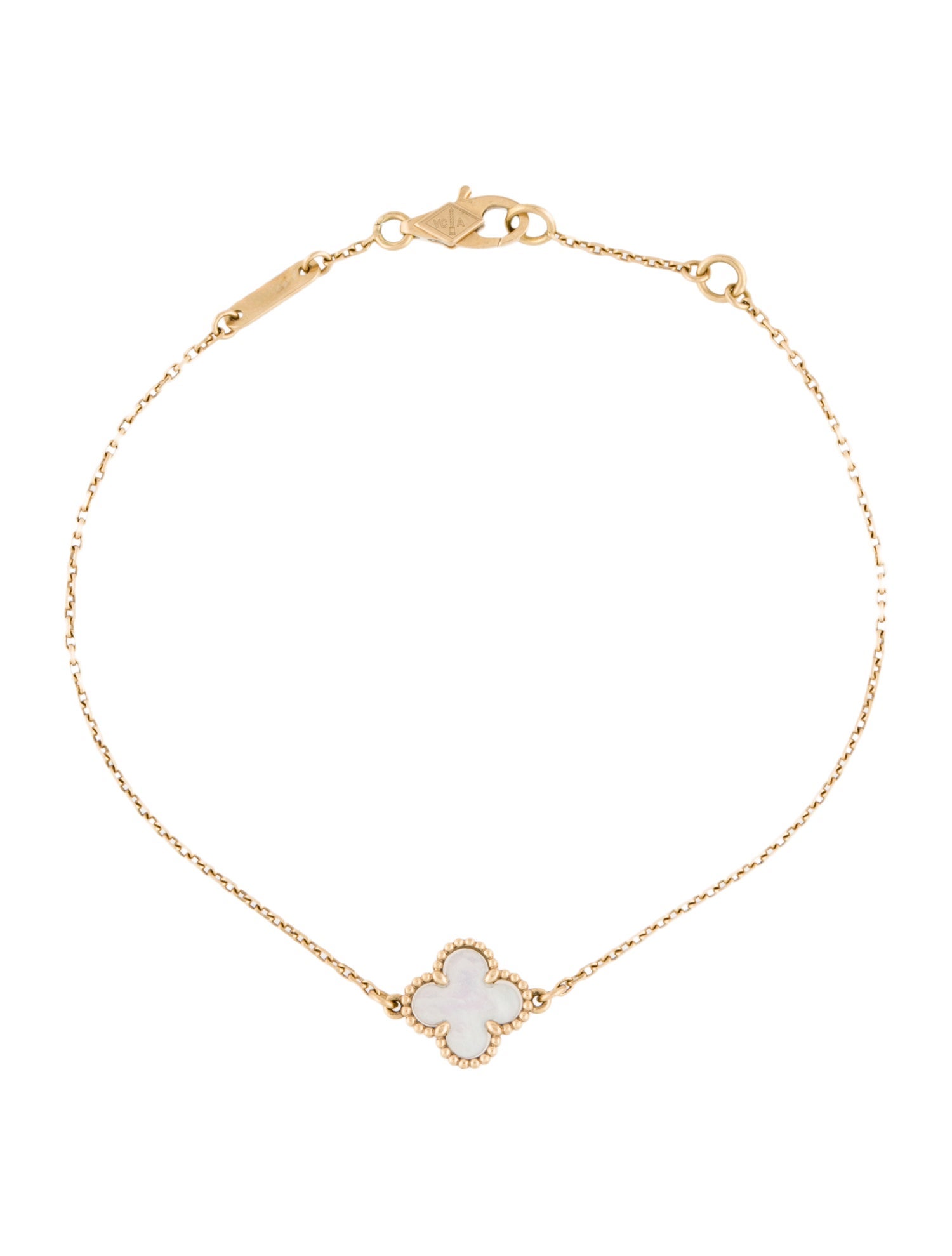 Van Cleef & Arpels Mother of Pearl Sweet Alhambra Bracelet