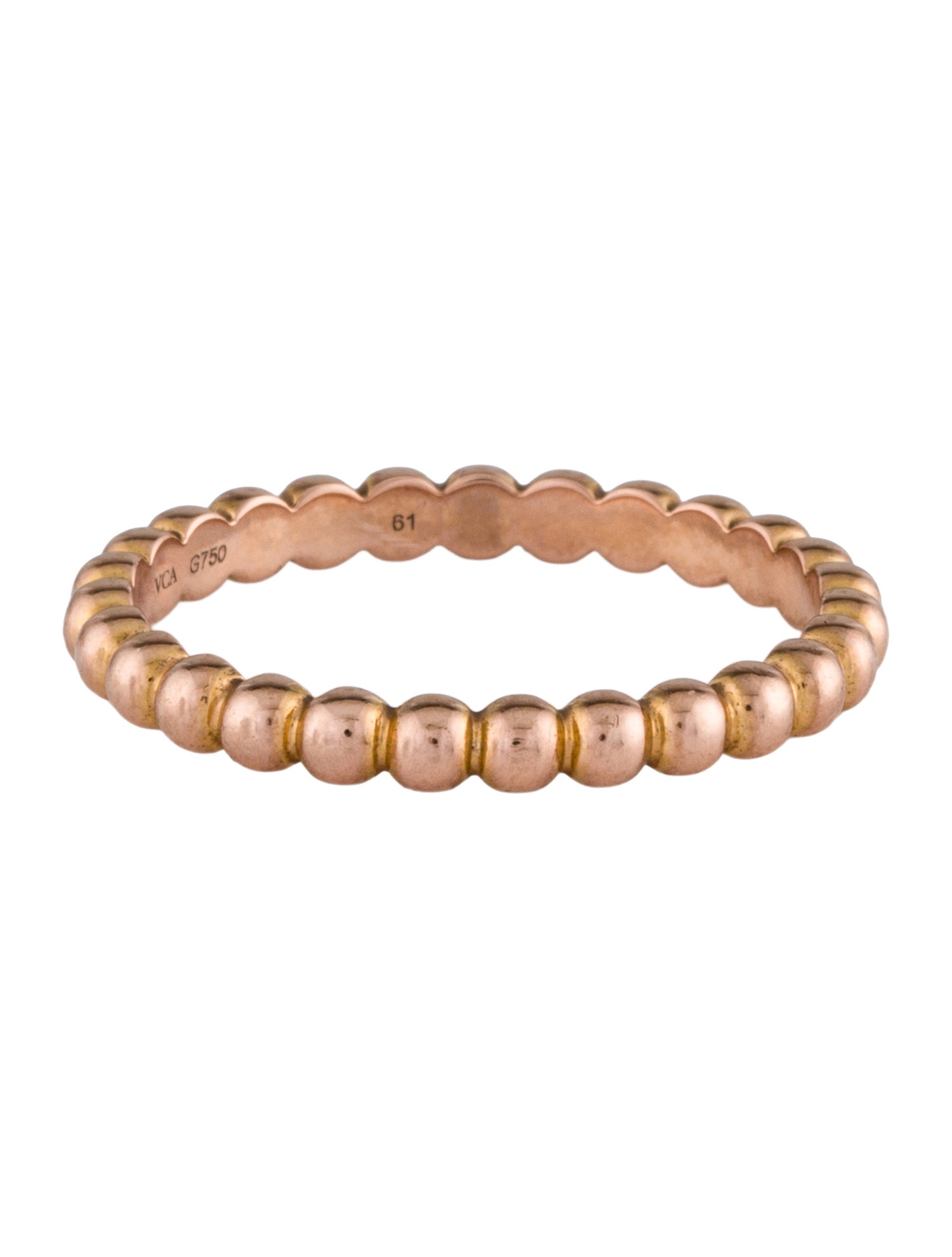 Van Cleef & Arpels Perlée Pearls of Gold Ring, Small Model