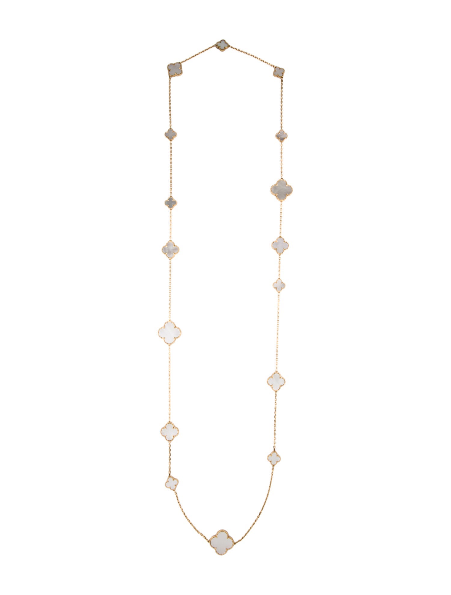 Van Cleef & Arpels Magic Alhambra Long Necklace, 16 Motif