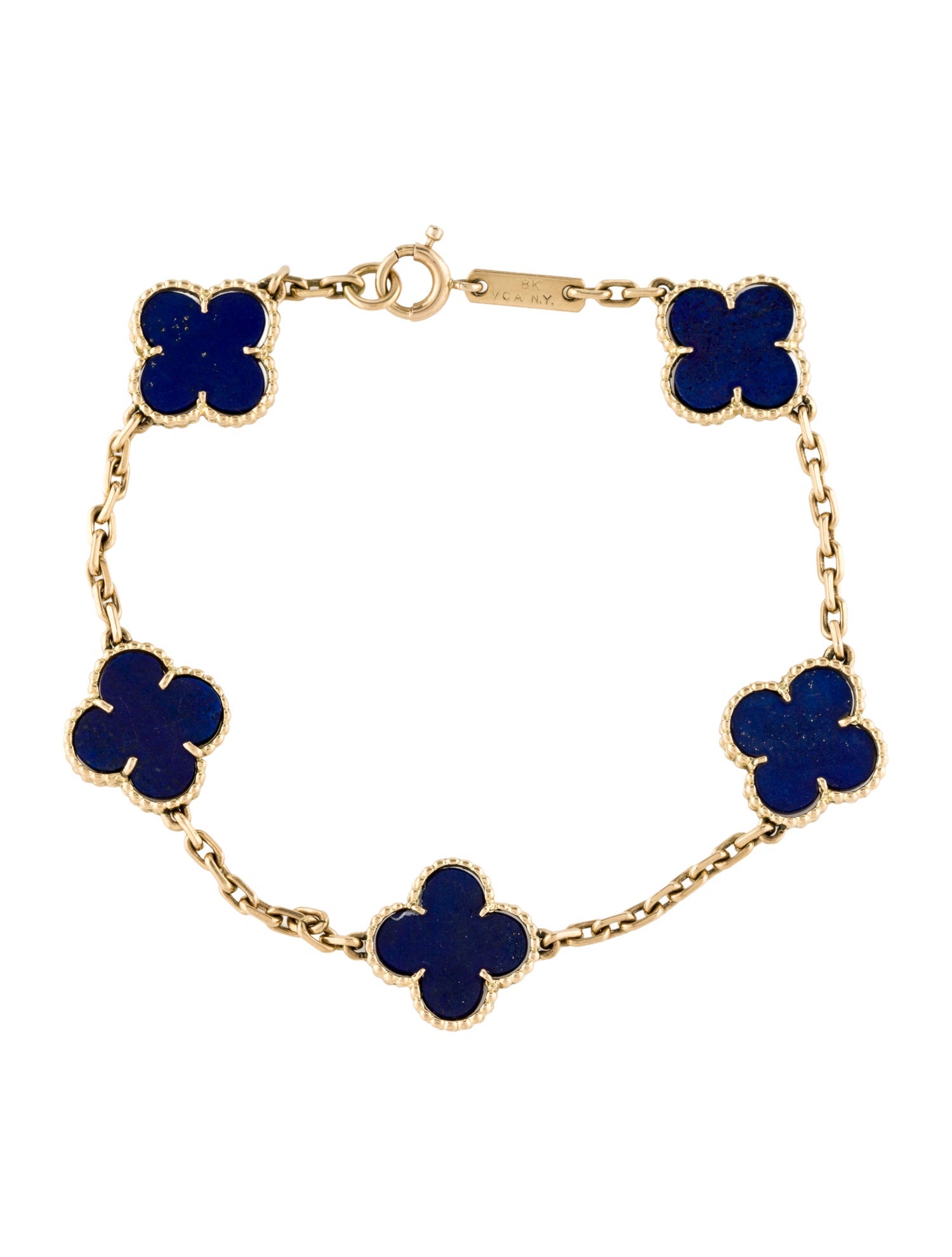 Van Cleef & Arpels Vintage Alhambra 5 Moif Bracelet