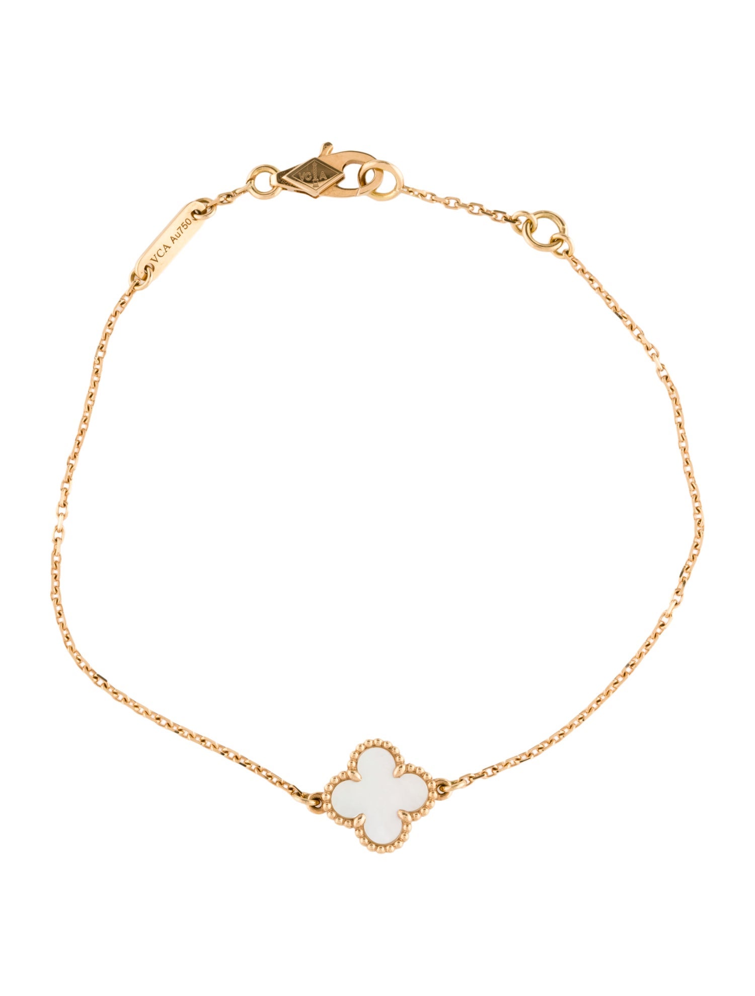 Van Cleef & Arpels Mother of Pearl Sweet Alhambra Bracelet