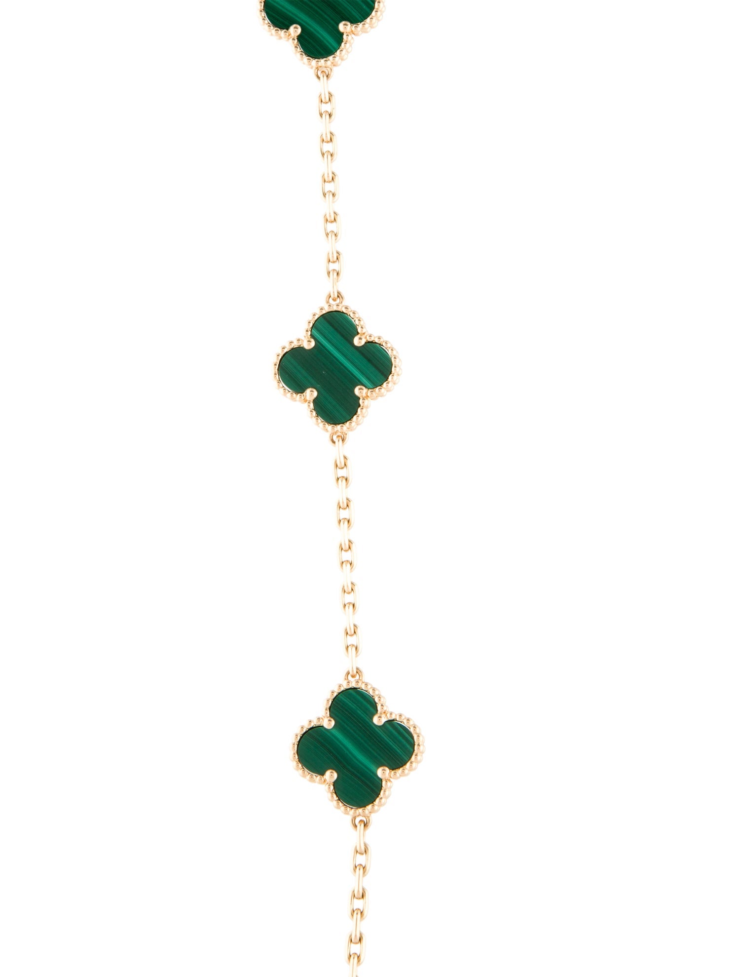 Van Cleef & Arpels Vintage Alhambra Long Necklace, 20 Motifs