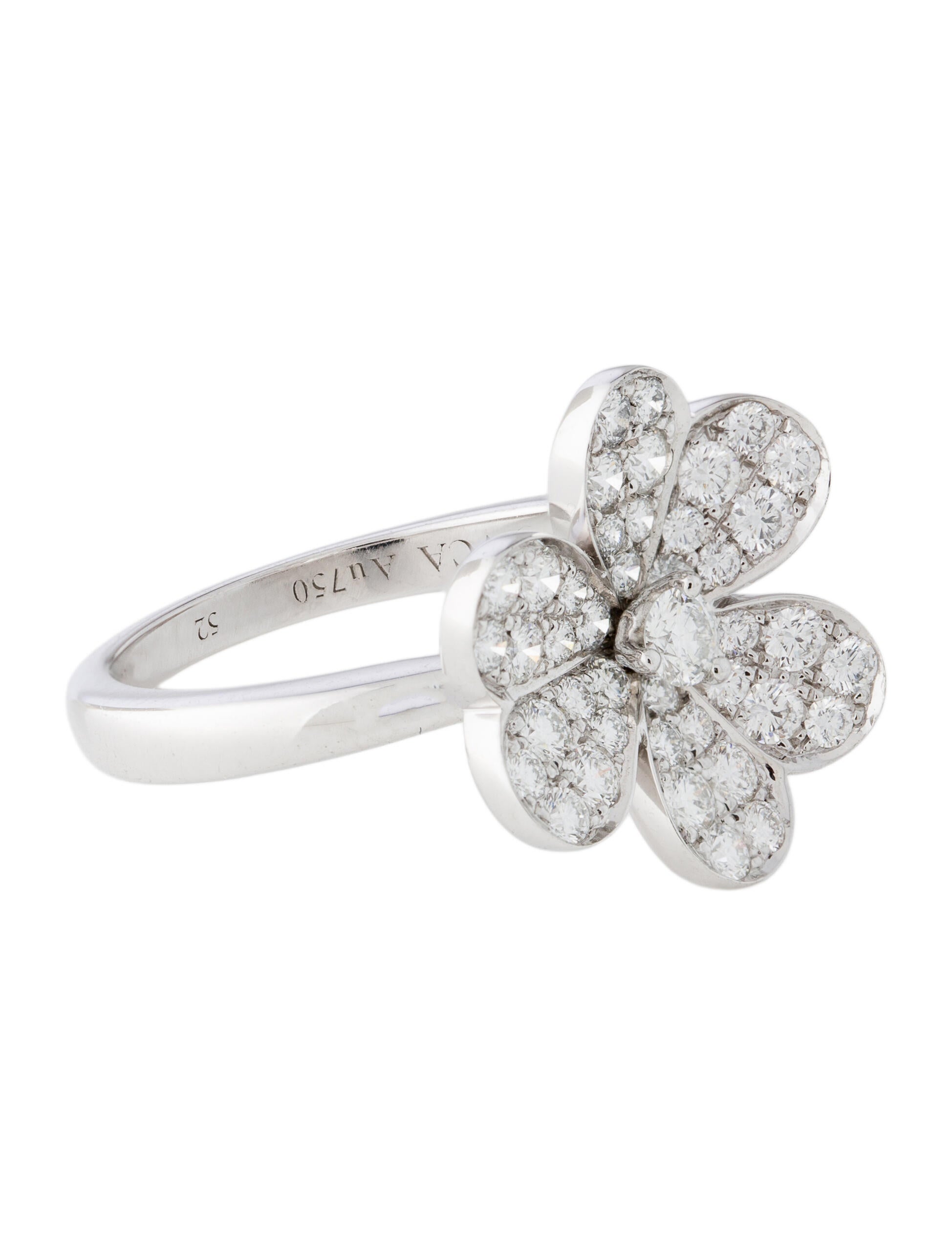 Van Cleef & Arpels 1 Flower Frivole Ring