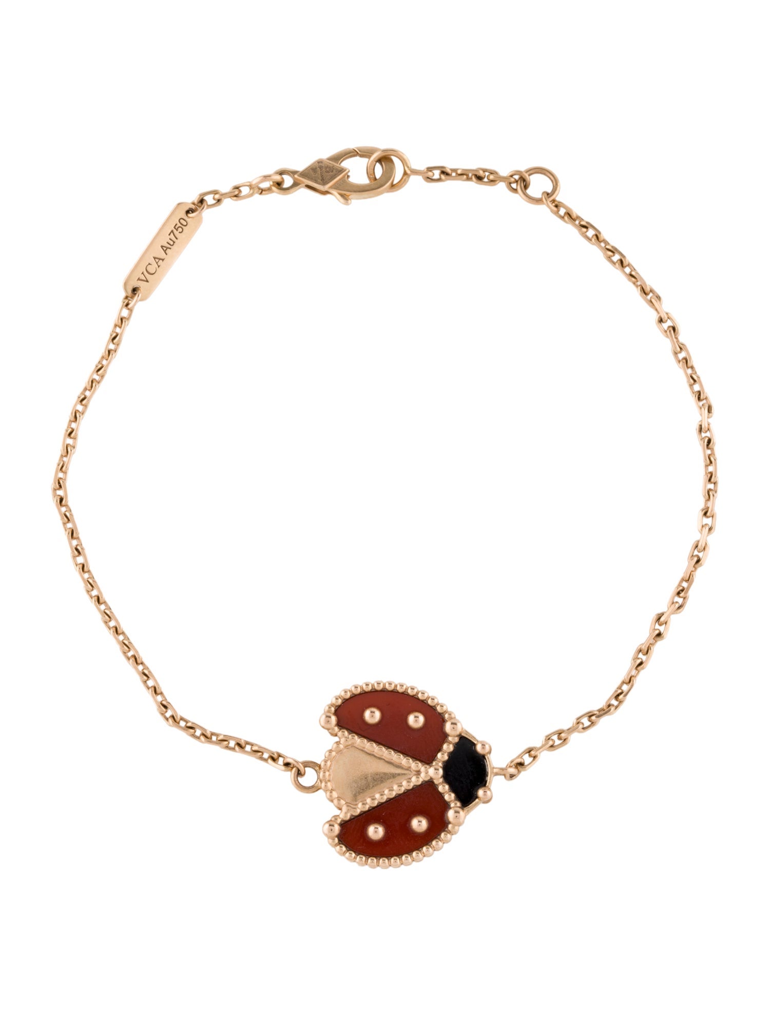 Van Cleef & Arpels Lucky Spring Bracelet, Ladybug