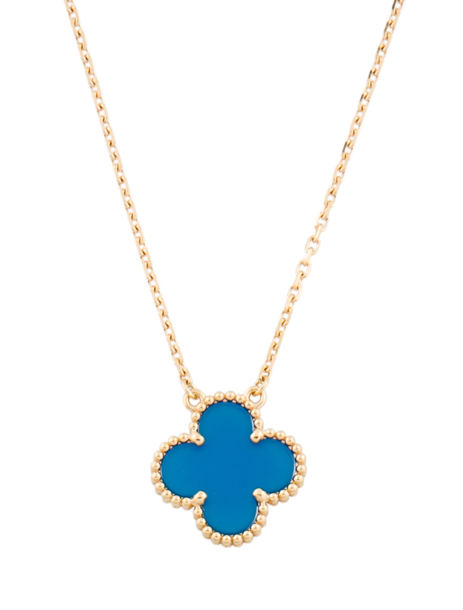 Van Cleef & Arpels Vintage Alhambra Pendant Necklace
