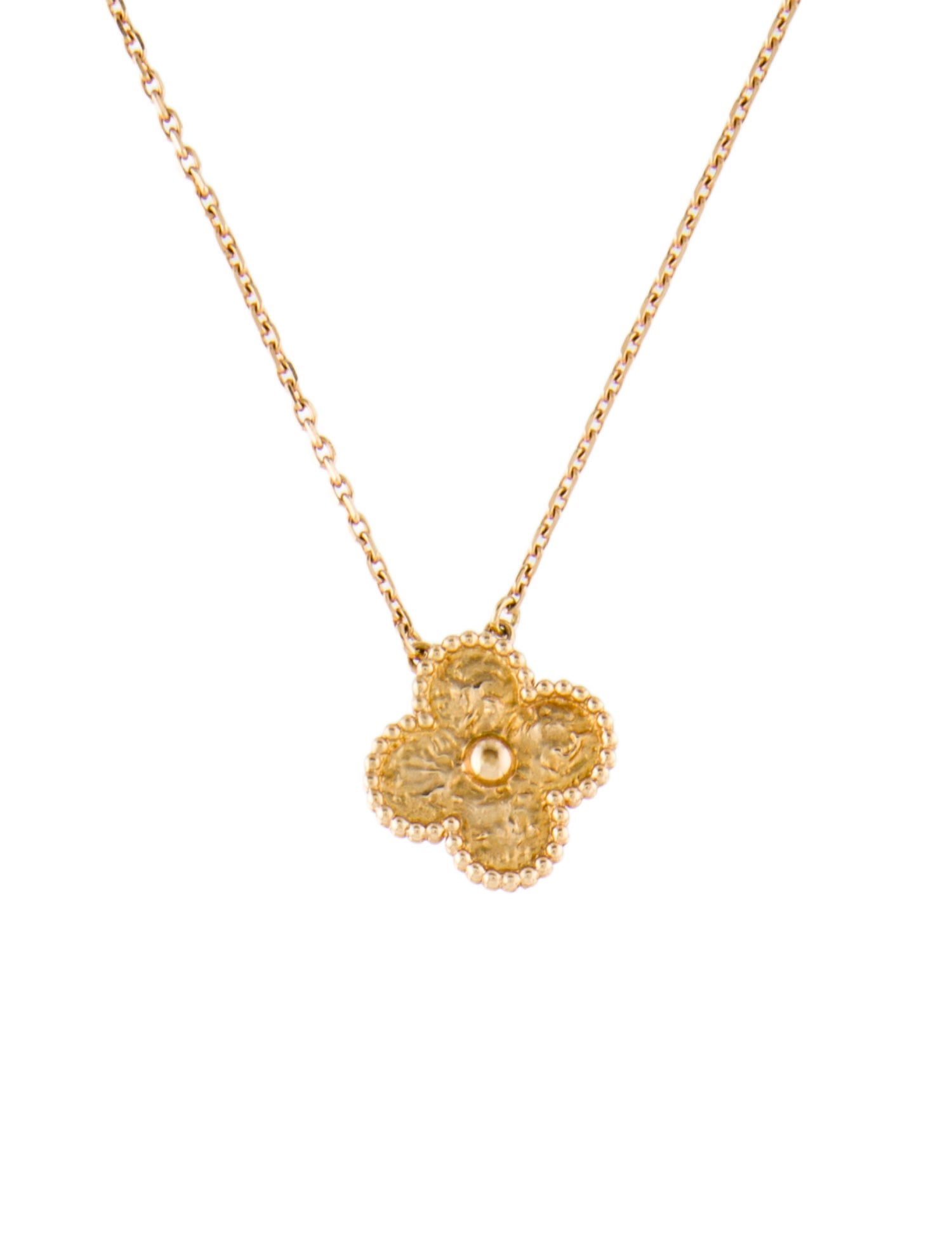 Van Cleef & Arpels Vintage Alhambra Pendant Necklace