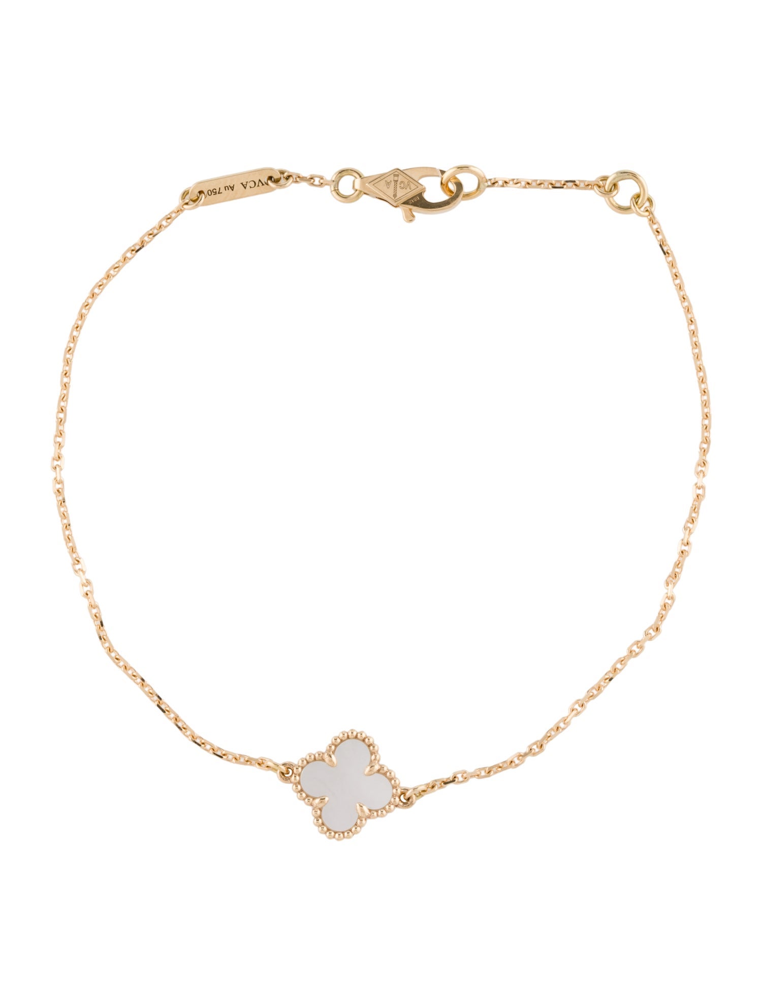 Van Cleef & Arpels Mother of Pearl Sweet Alhambra Bracelet