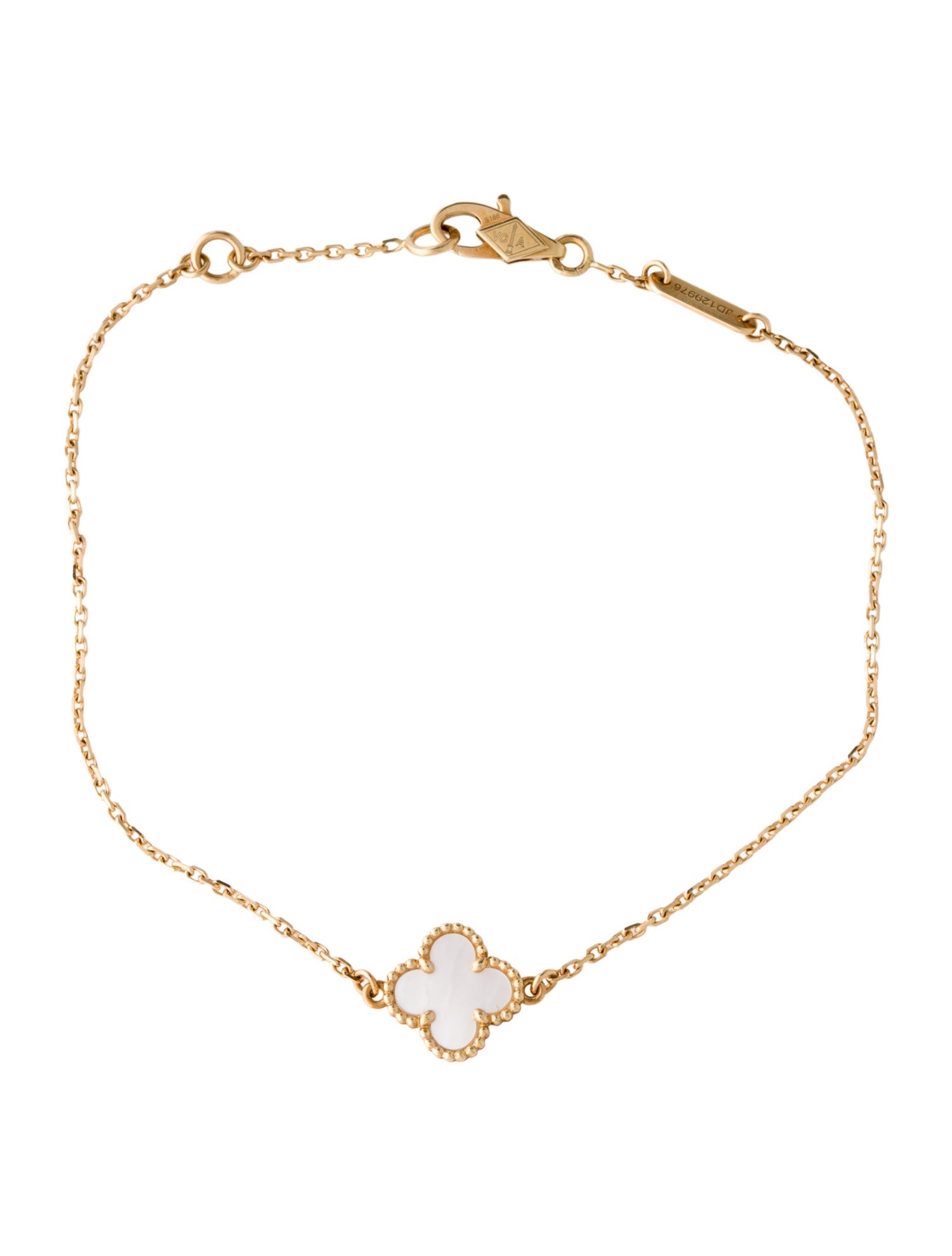 Van Cleef & Arpels Mother Of Pearl Sweet Alhambra Bracelet