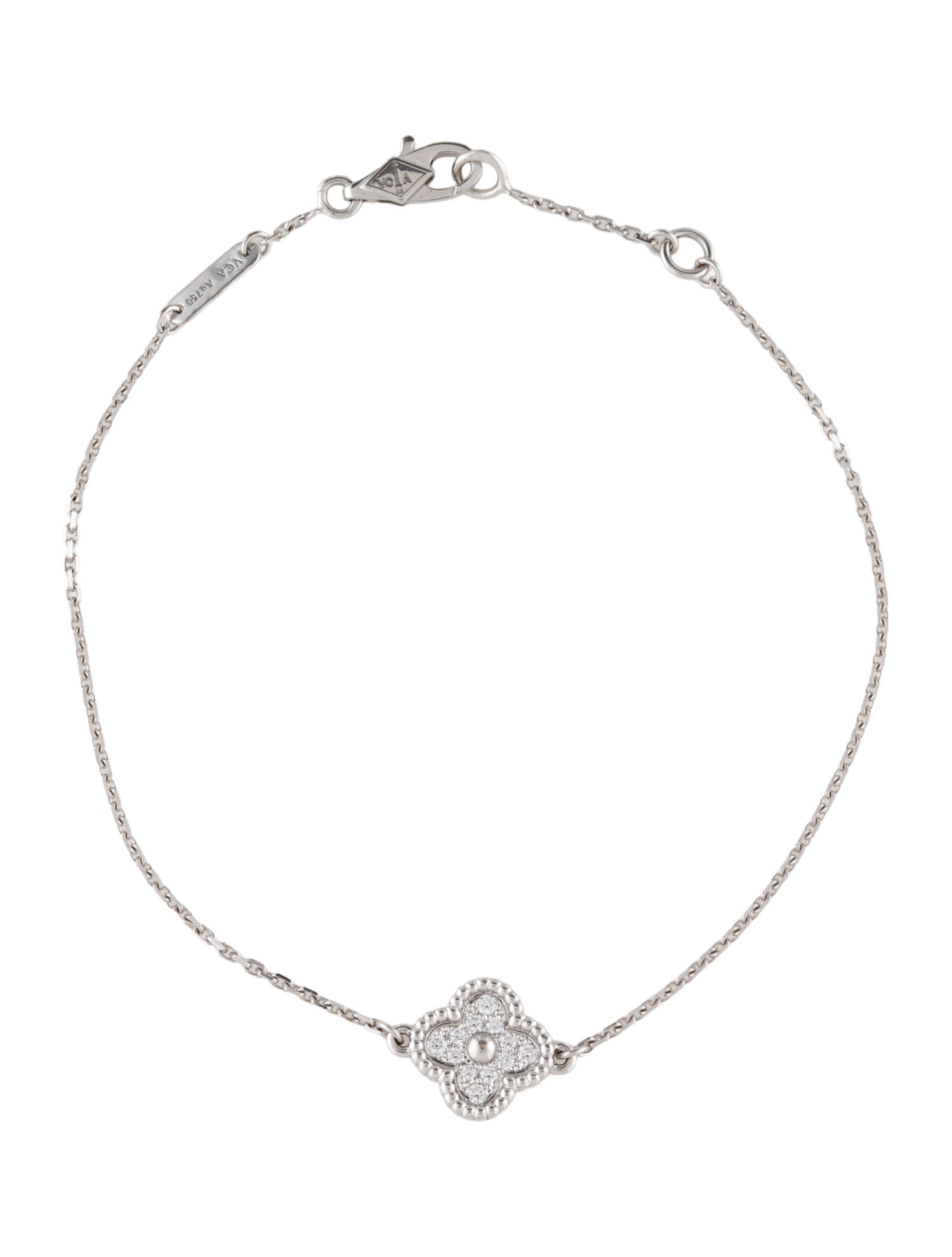 Van Cleef & Arpels Sweet Alhambra 1 Motif Bracelet