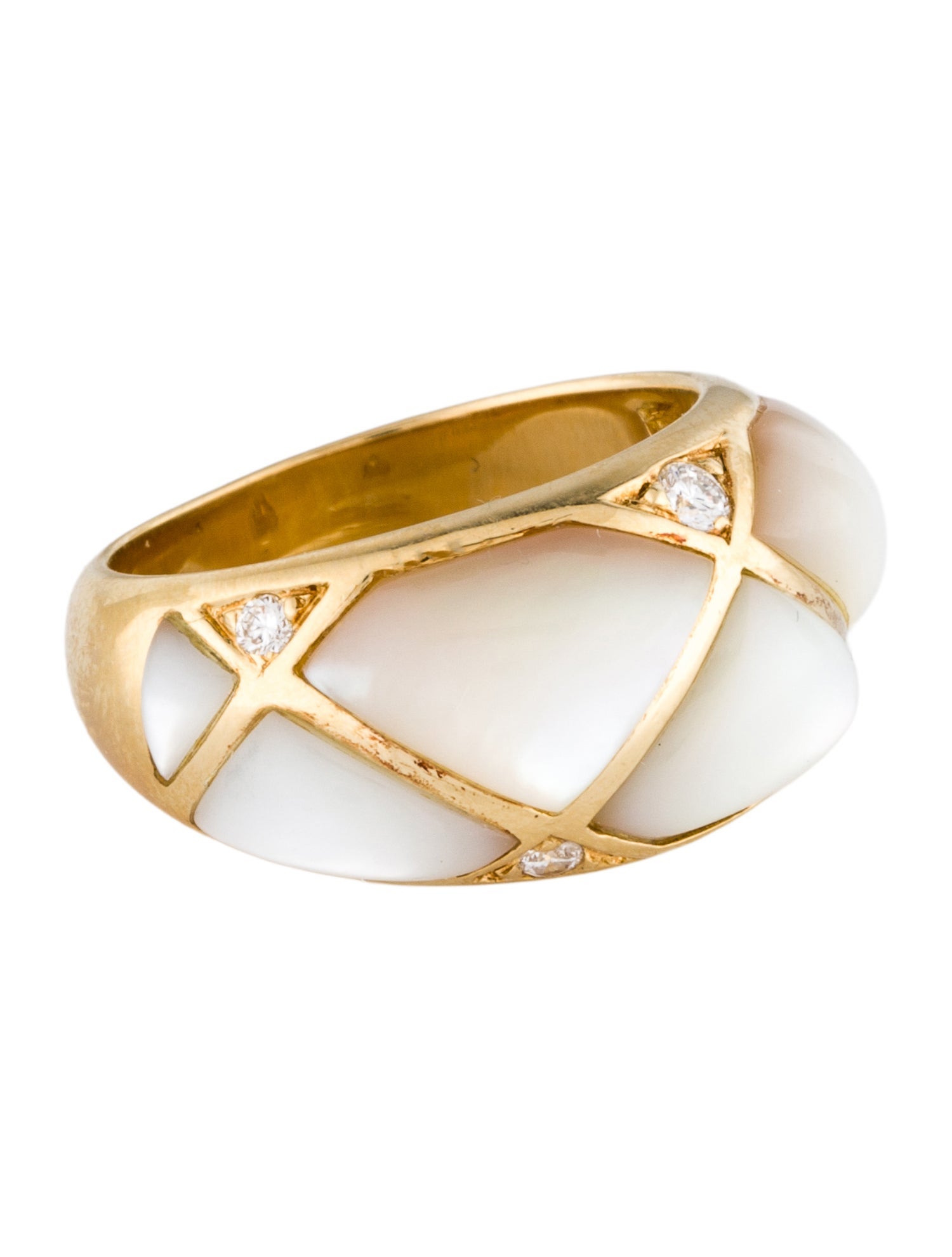 Van Cleef & Arpels Vintage Mother of Pearl Band