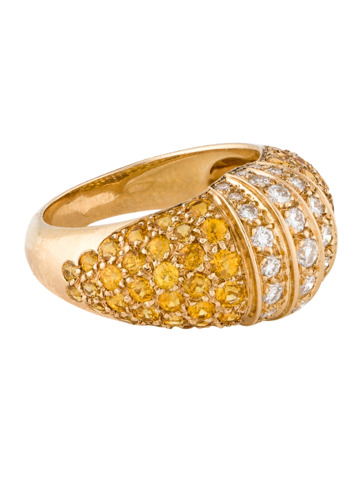 Van Cleef & Arpels Vintage Sapphire & Diamond Band
