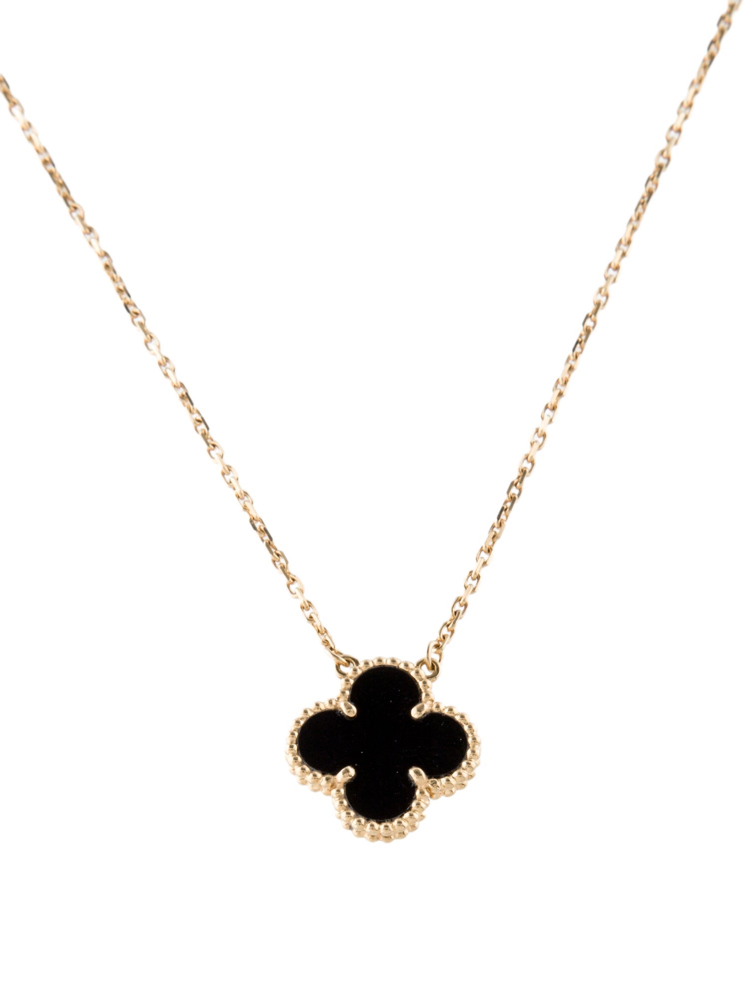 Van Cleef & Arpels Vintage Alhambra Pendant Necklace