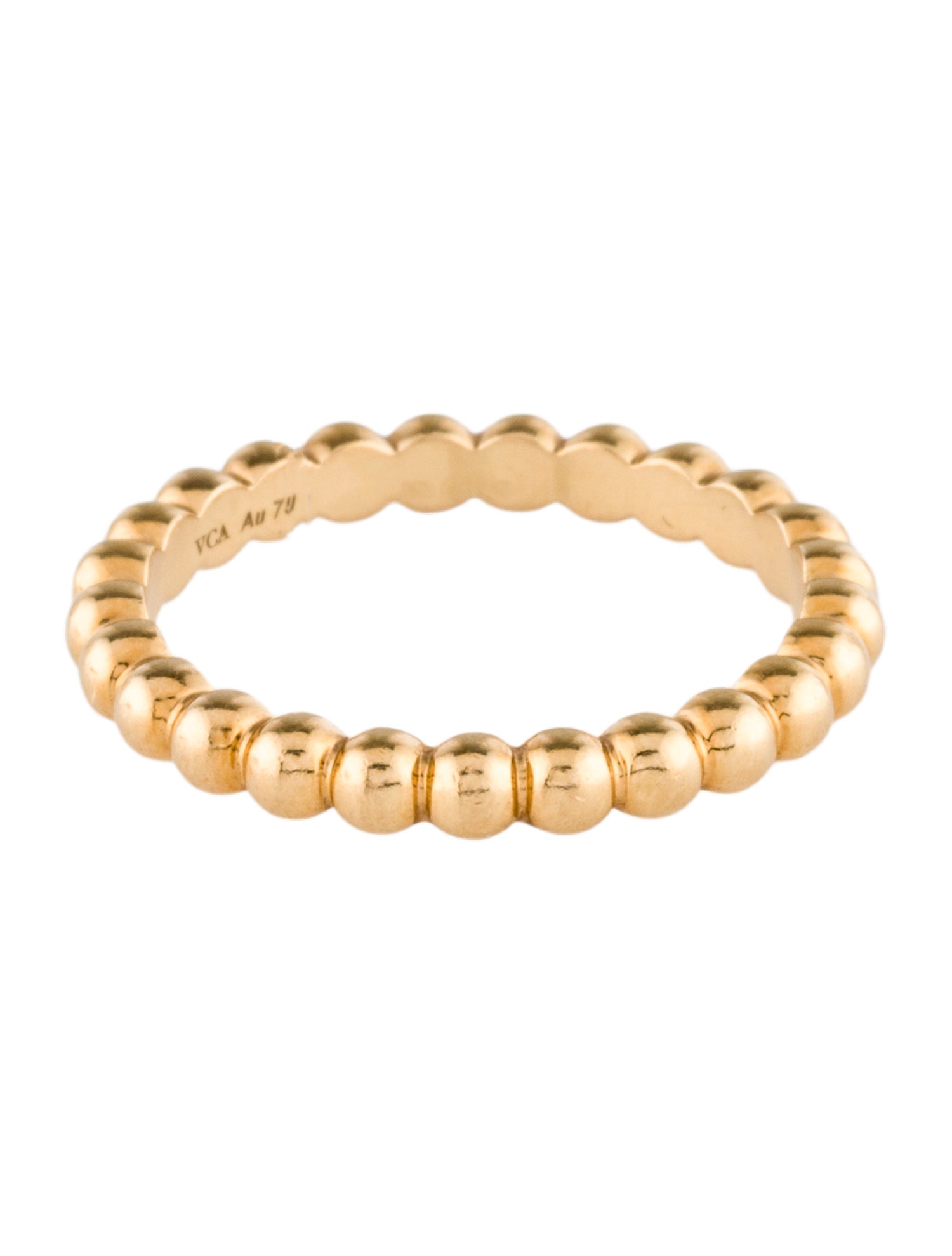 Van Cleef & Arpels Perlée Pearls of Gold Ring, Medium Model