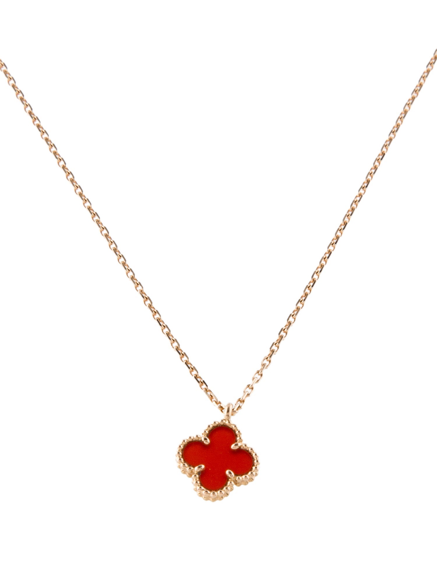 Van Cleef & Arpels Sweet Alhambra Pendant Necklace