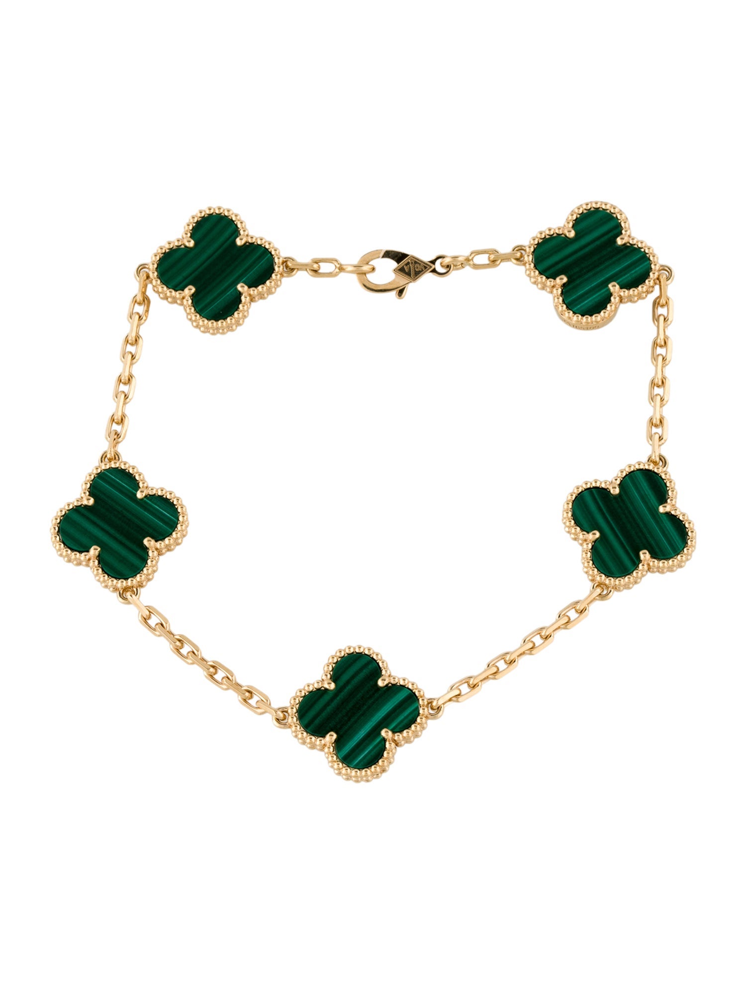 Van Cleef & Arpels Vintage Alhambra 5 Motif Bracelet